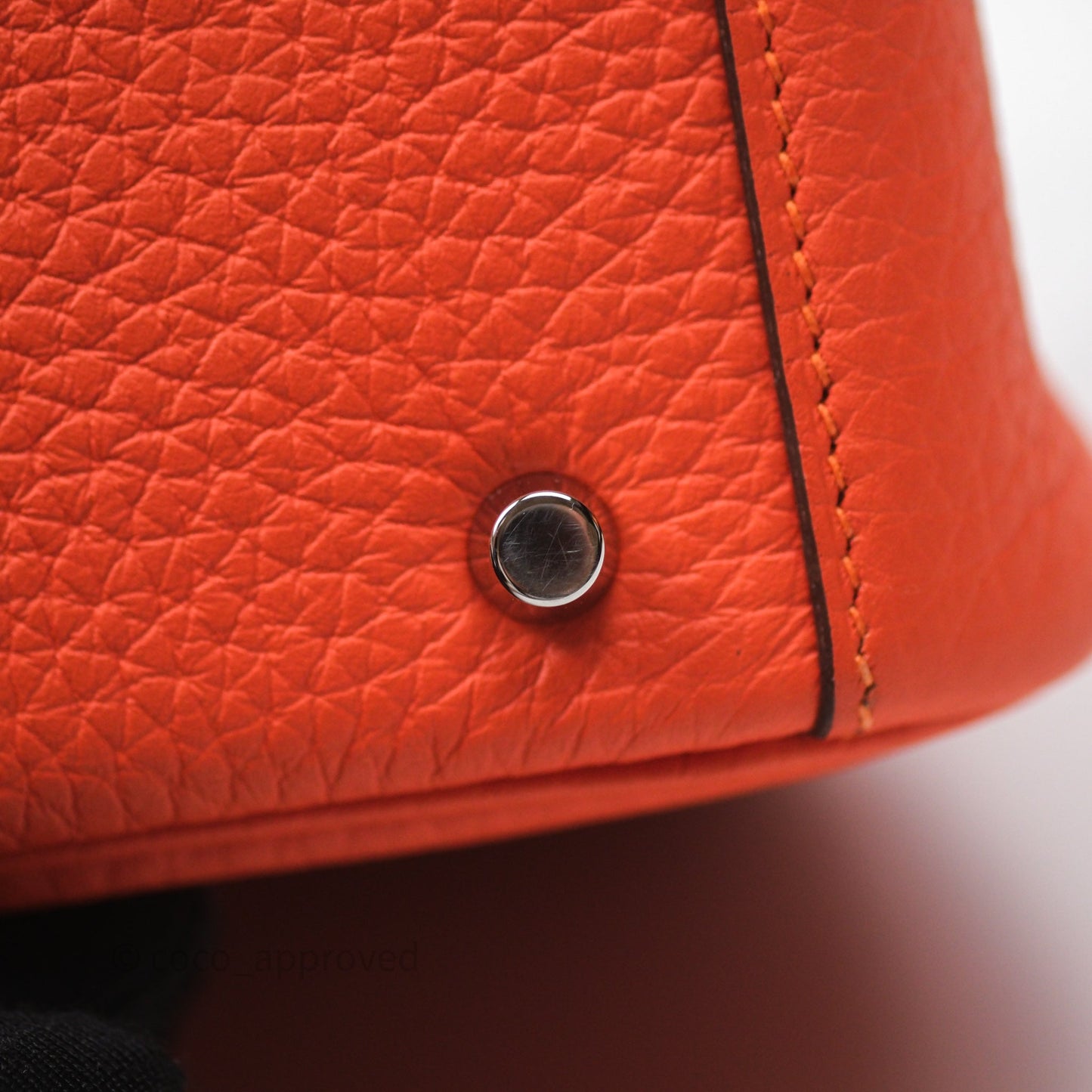 Hermès Mini Lindy 20 Clemence Palladium Hardware