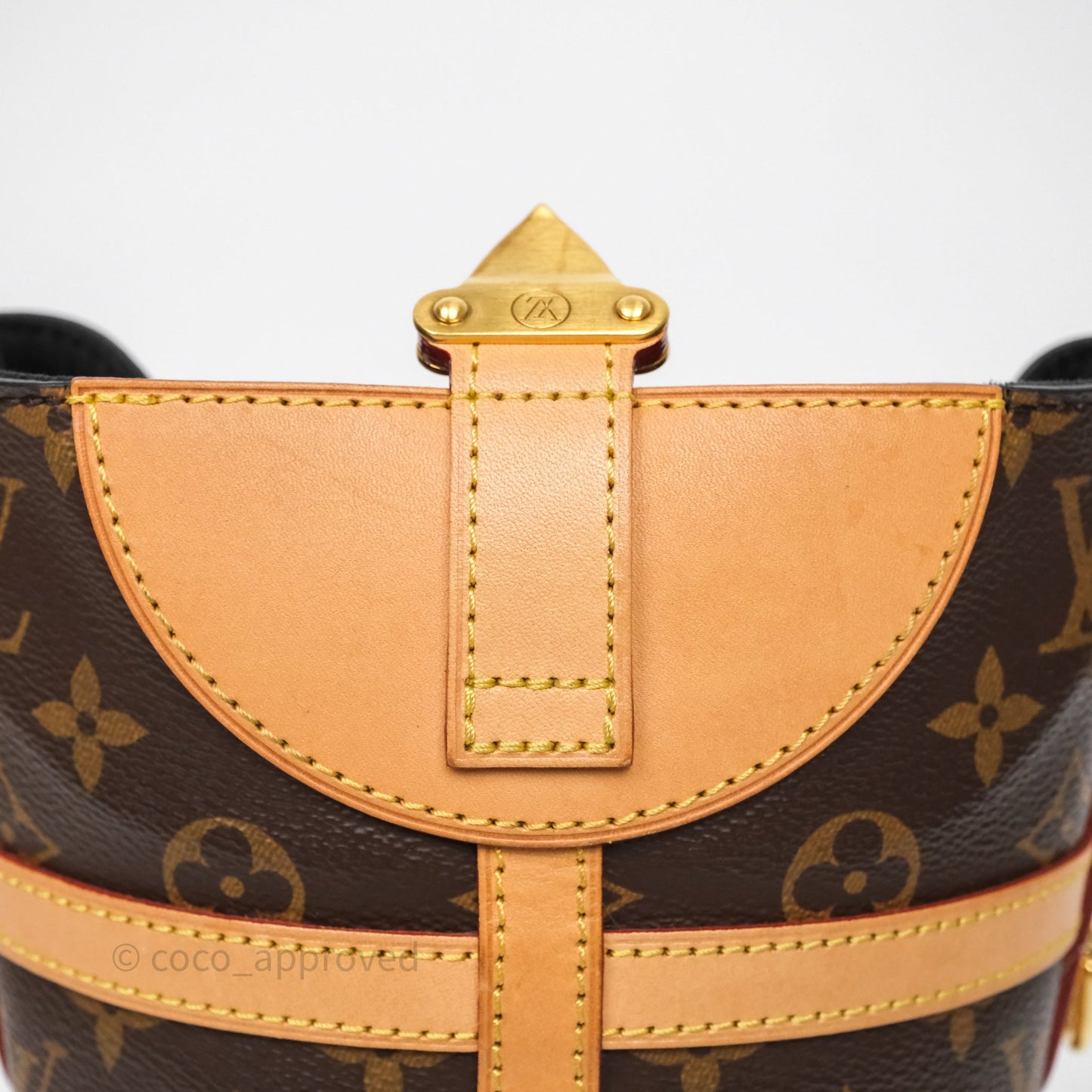 Louis Vuitton Duffle Bucket Bag Monogram Canvas