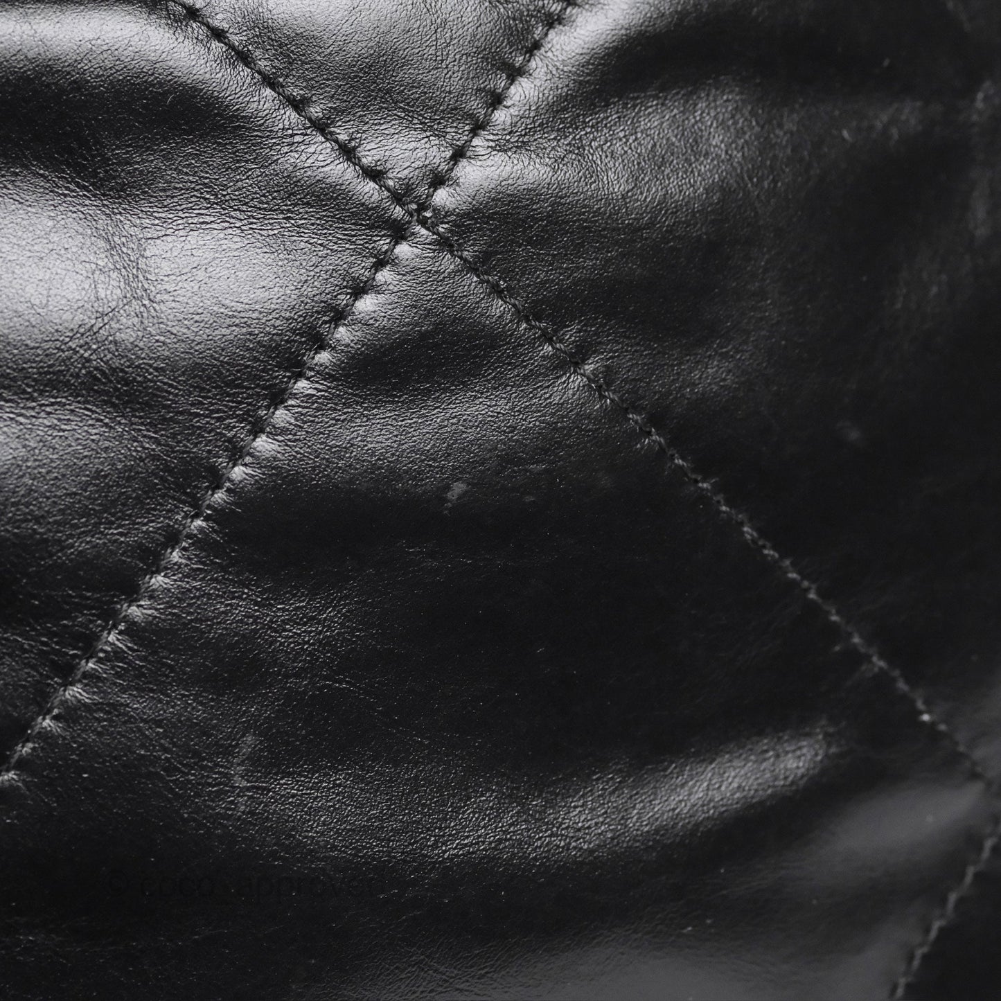 Chanel 22 Small Quilted So Black Shiny Crumpled Calfskin