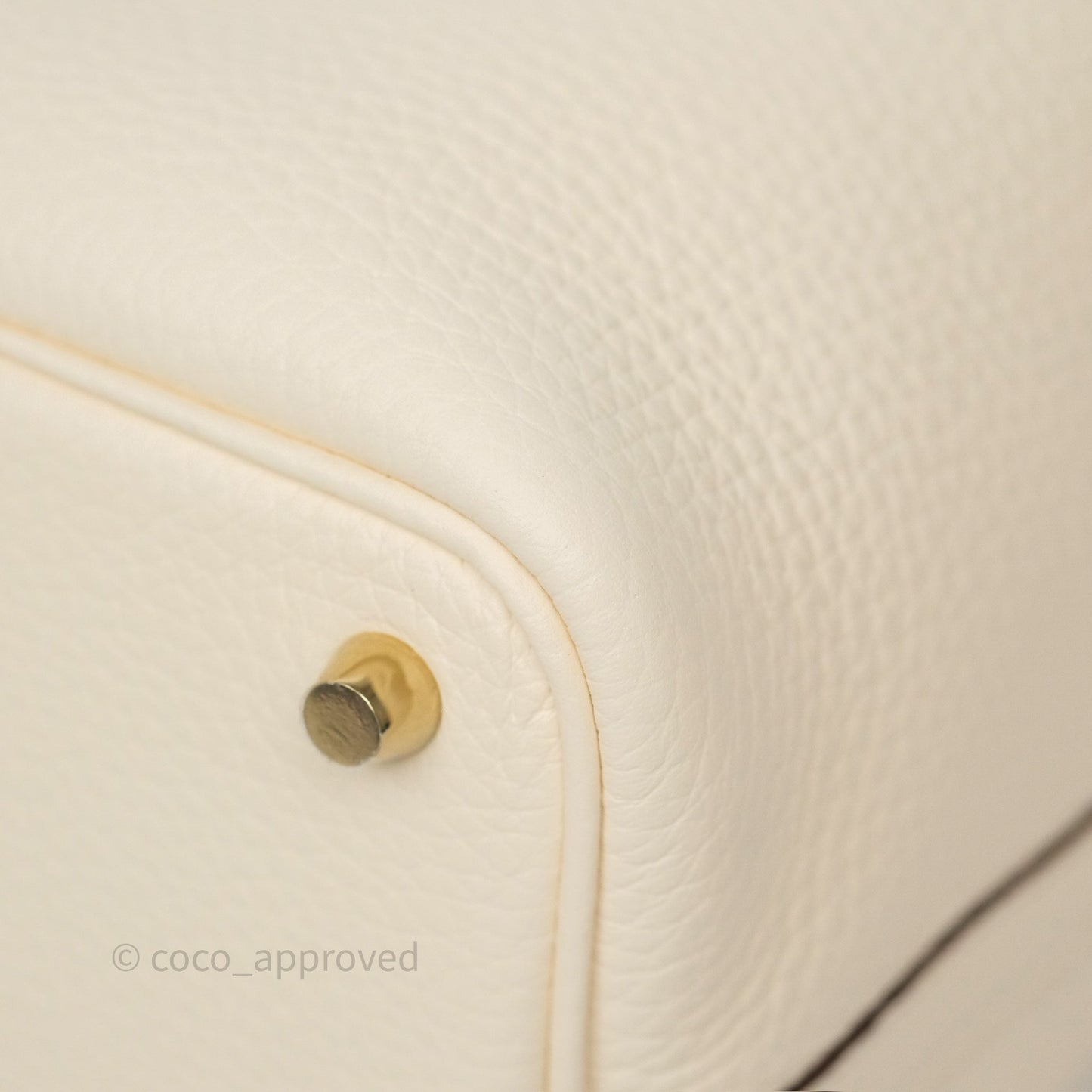 Hermès Picotin Lock 18 Nata I2 Clemence Gold Hardware