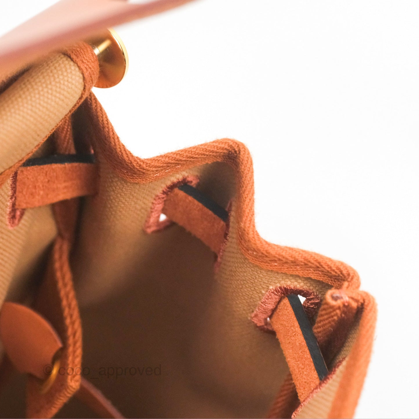 Hermès Herbag Zip 31 Retourne Chai 0M/ Natural Sable 21/ Fauve 34/ Cuivre 6C