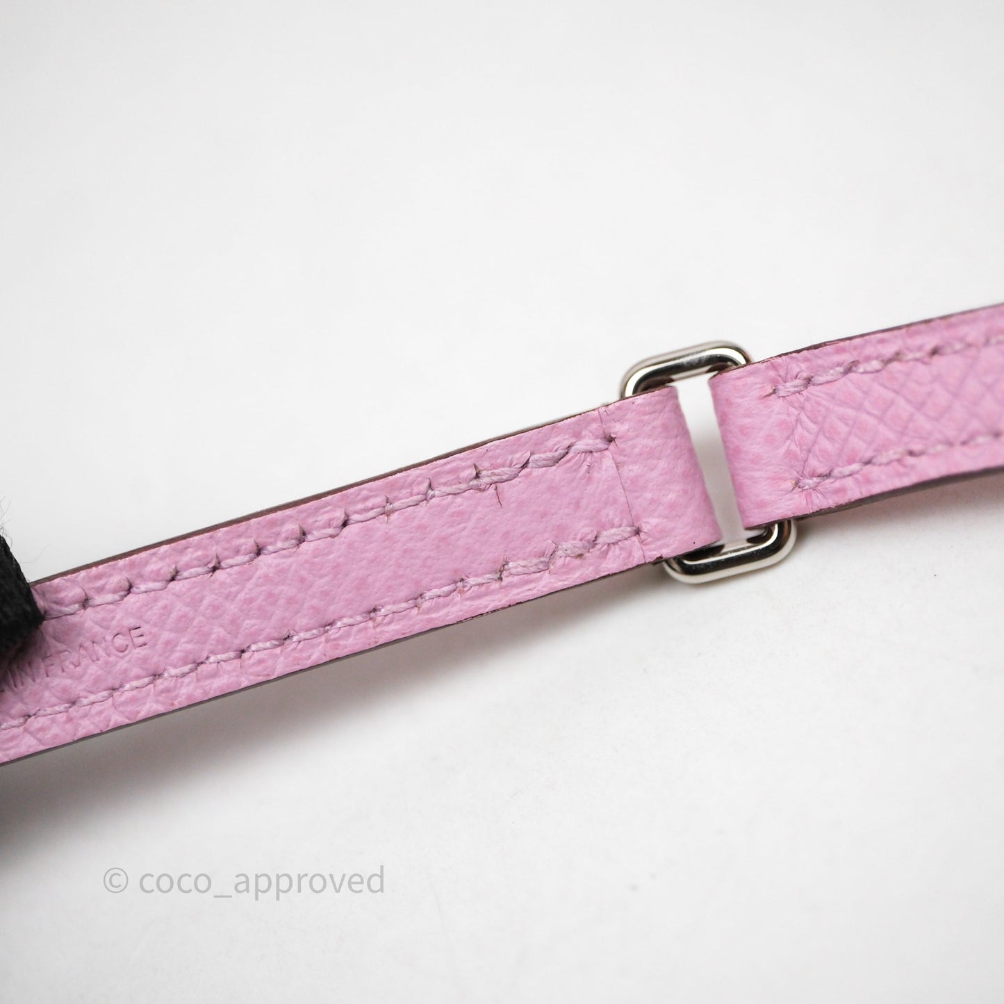 Hermès Constance To Go Wallet Mauve Sylvestre X9 Epsom Palladium hardware