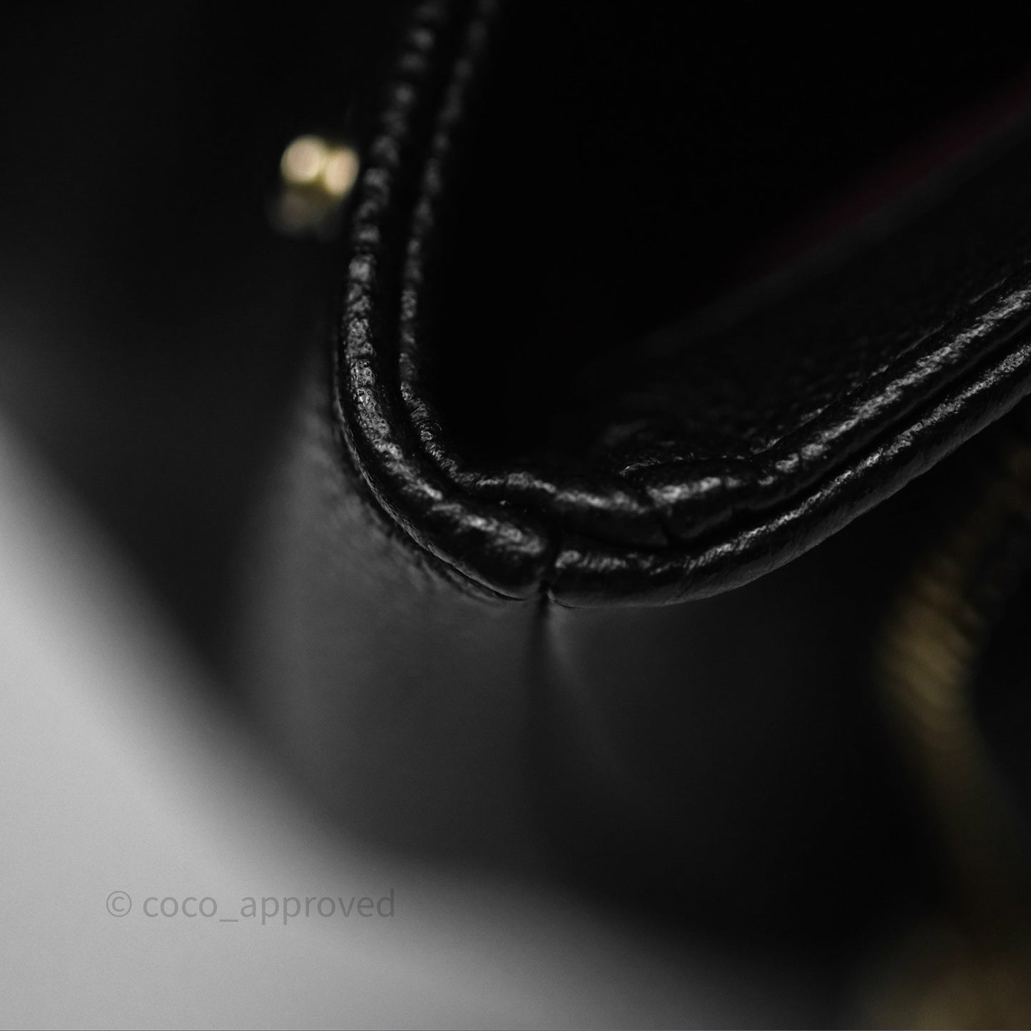 Chanel Quilted Small Business Affinity Flap Black Caviar Gold Hardware