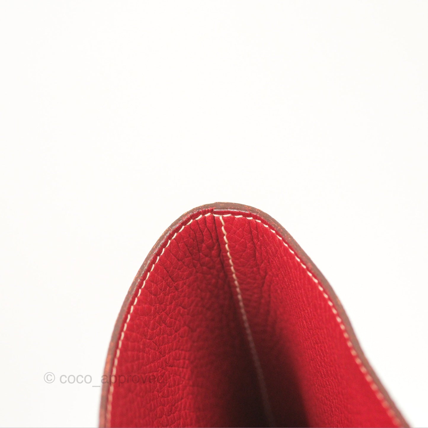 Hermès Double Sens Tote 36 Rouge Casaque Orange Crevette Clemence