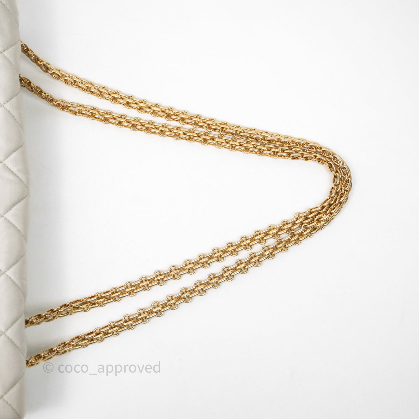 Chanel Reissue Flap Bag Tricolor Pastel Satin Aged Gold Hardware