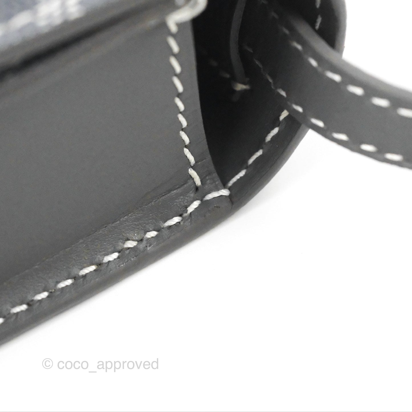 Goyard Monte-Carlo PM Clutch with Strap Grey Goyardine Canvas
