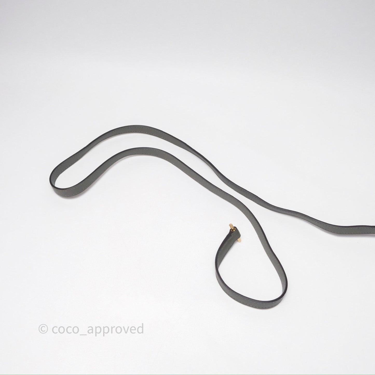 Hermès Roulis Mini 18 Gris Meyer 0L Evercolor Permabrass Hardware