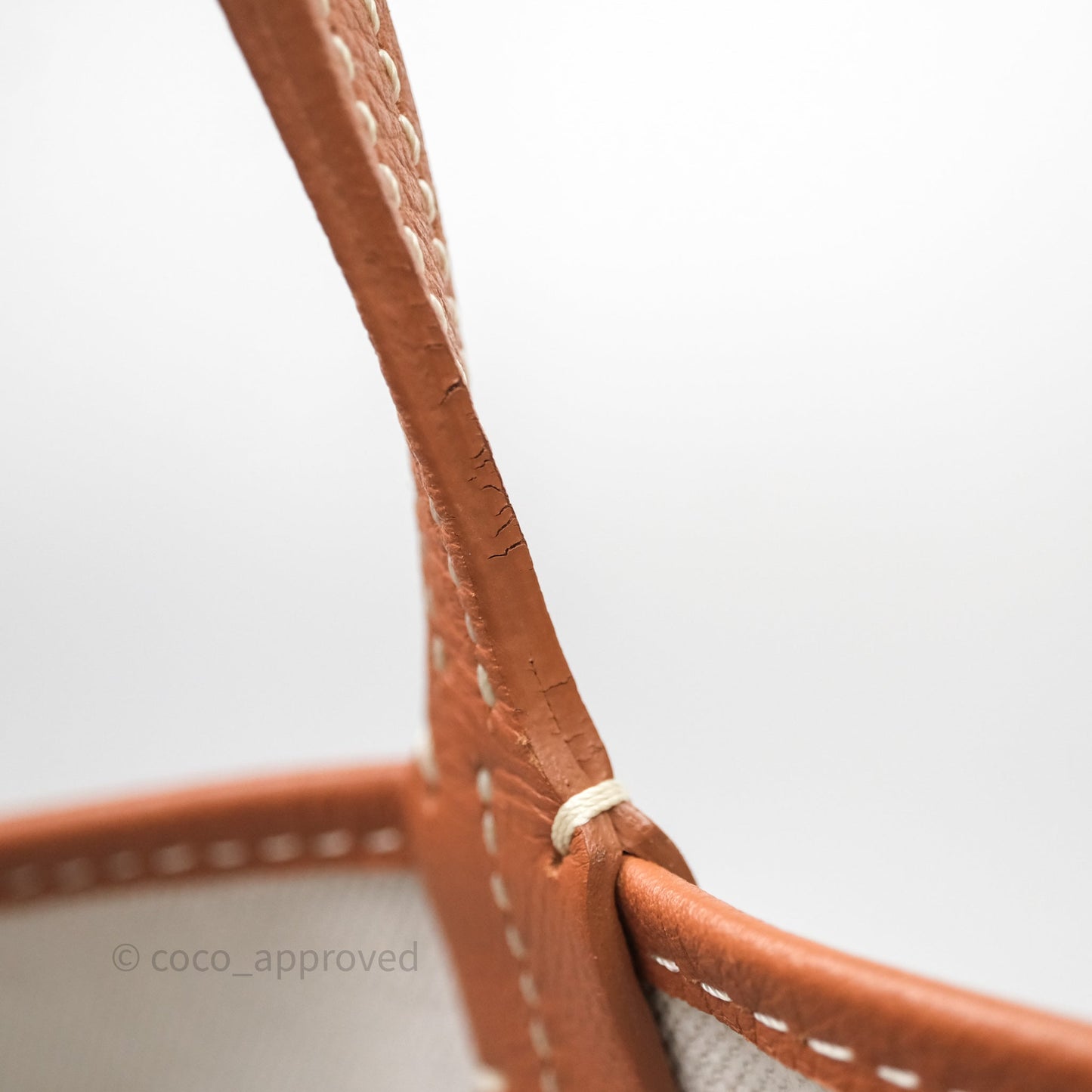 Goyard St Louis Tote GM Tan Black