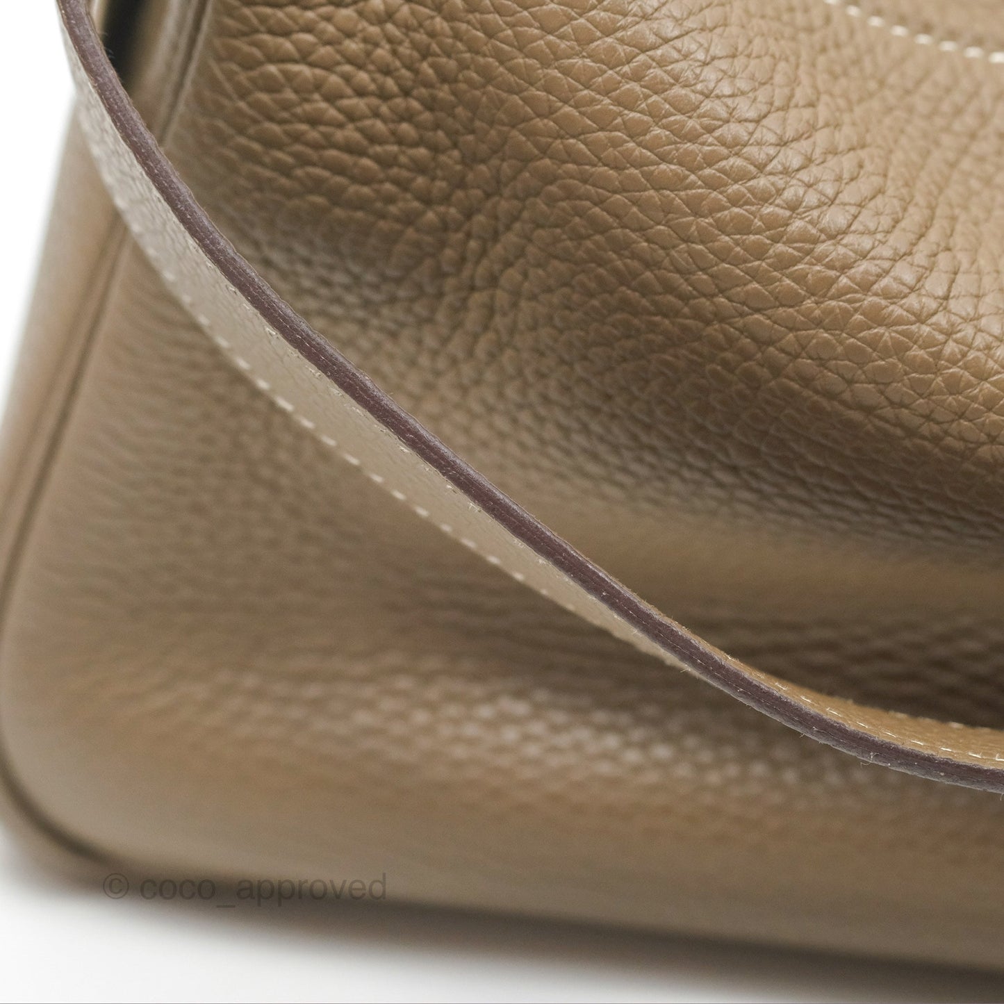 Hermès Lindy 26 Etoupe Clemence Palladium Hardware