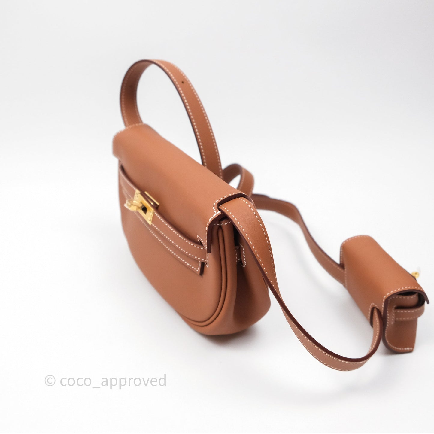 Hermès Kelly Moove Gold 37 Swift Gold Hardware