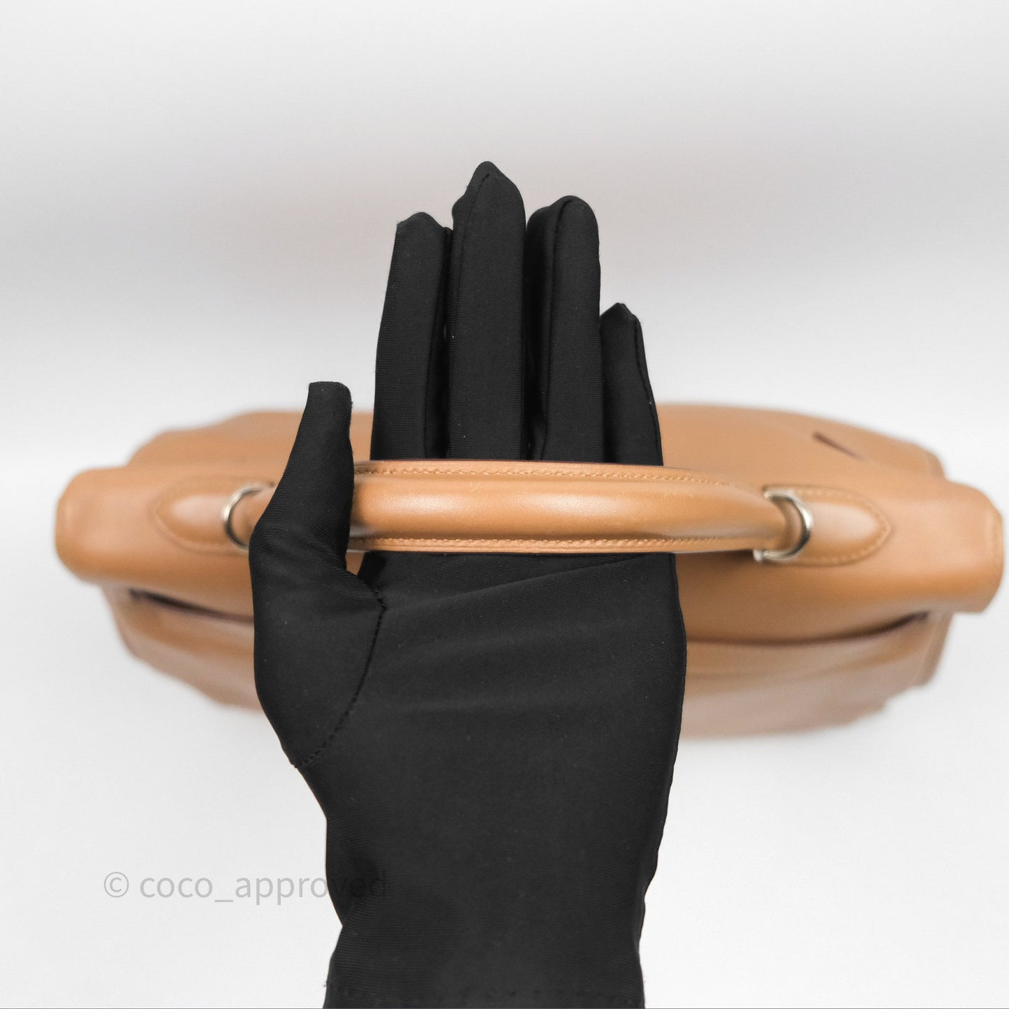 Hermès Kelly 35 Retourne Chai 0M Evercolor Palladium Hardware