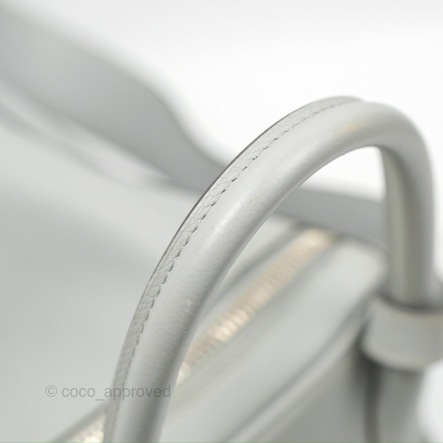 Hermès Lindy 30 Bleu Glacier Evercolor Palladium Hardware