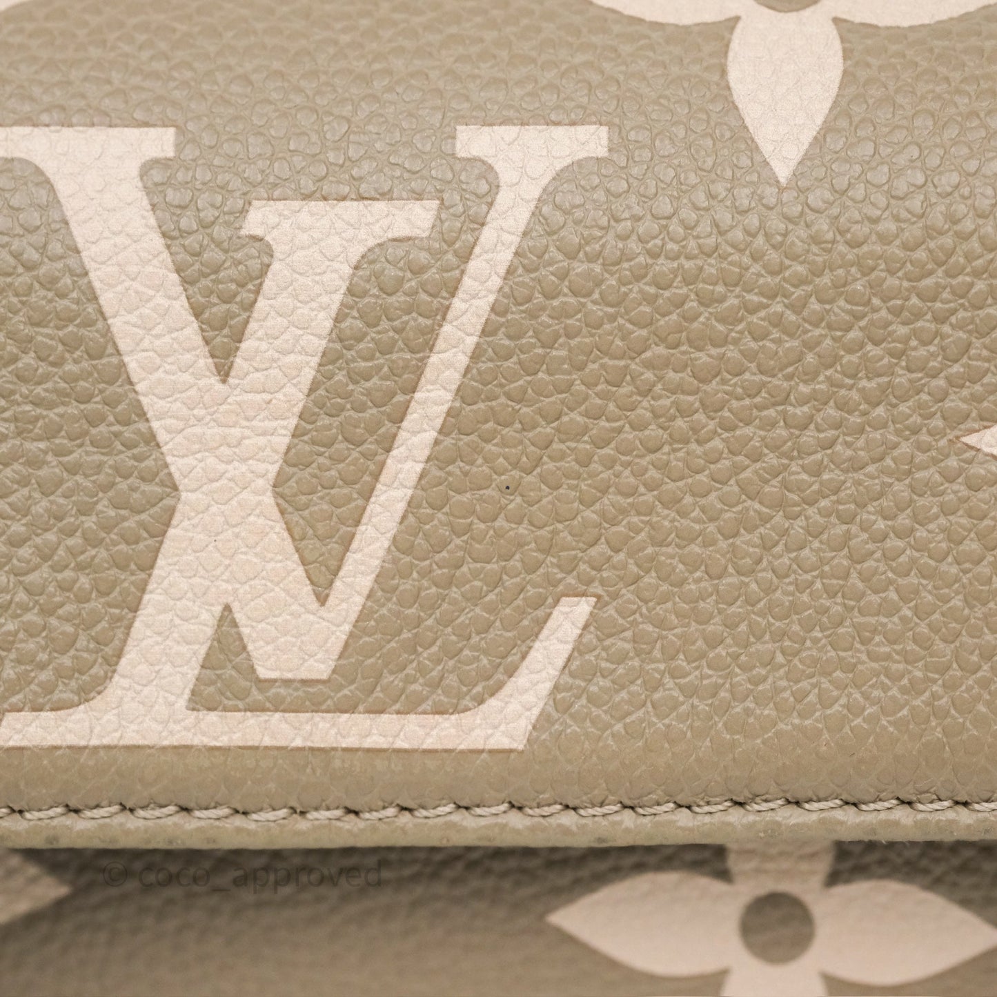 Louis Vuitton Ivy Wallet on Chain Monogram Empreinte Dove/Cream