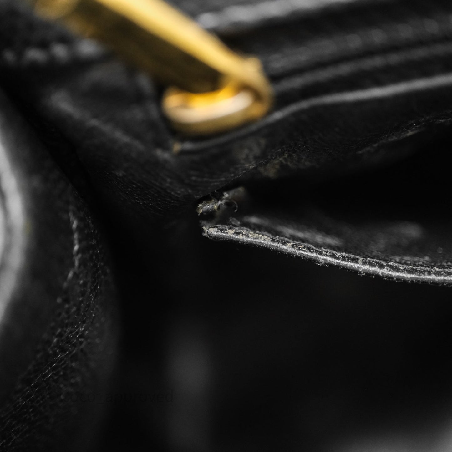 Chanel Jumbo Single Flap Black Caviar Gold Hardware⁣⁣