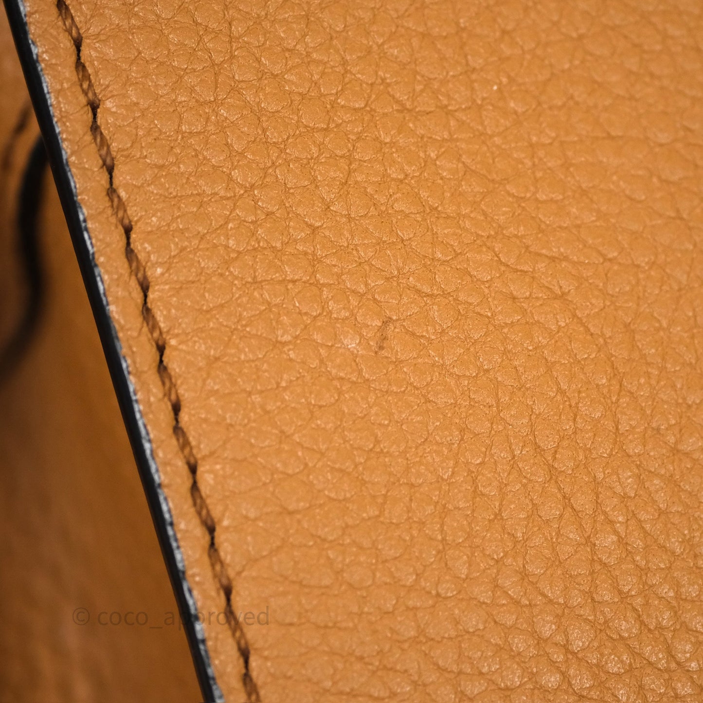 Loewe Mini Hammock Drawstring Tan Calfskin