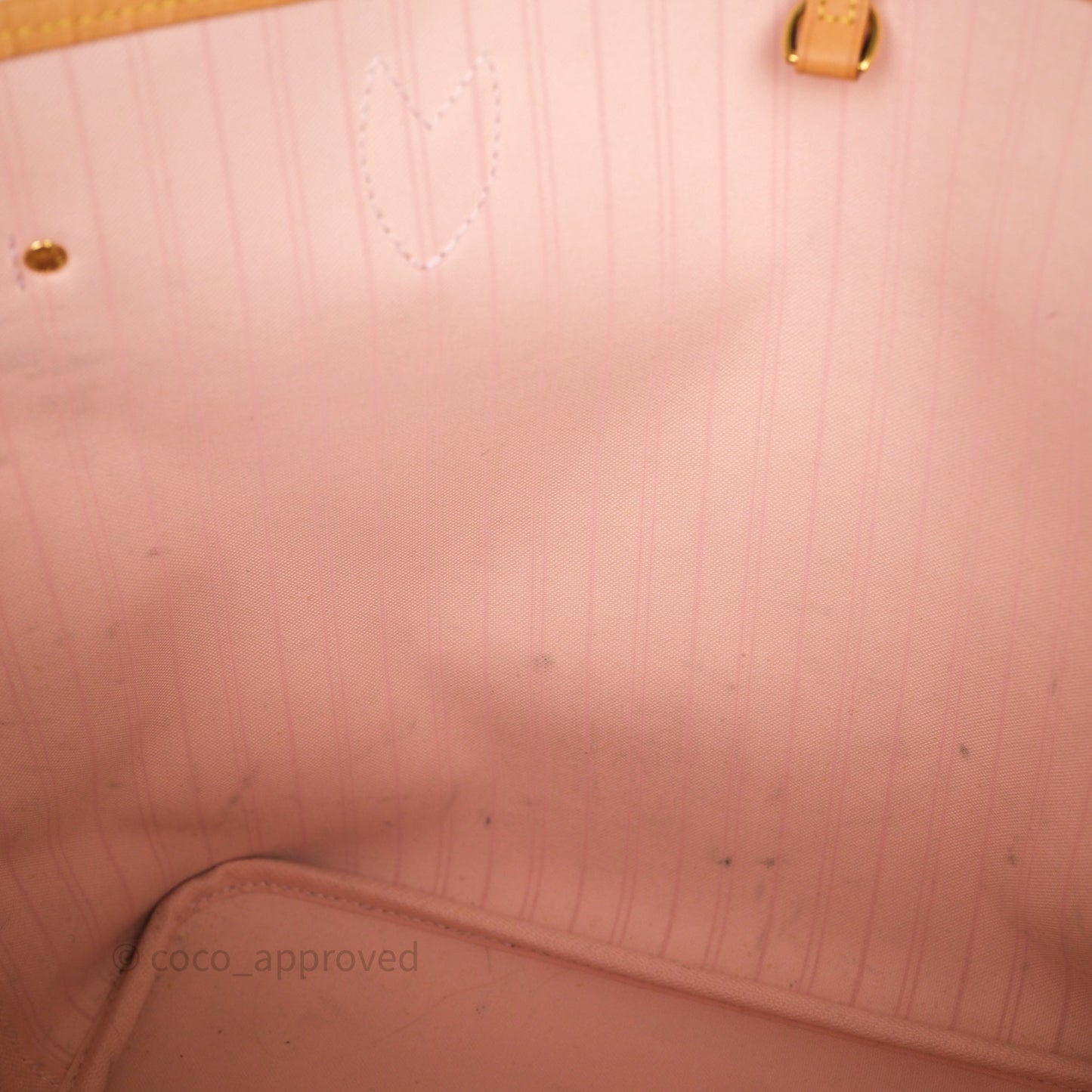 Louis Vuitton Neverfull MM Damier Azur Canvas Tote Bag