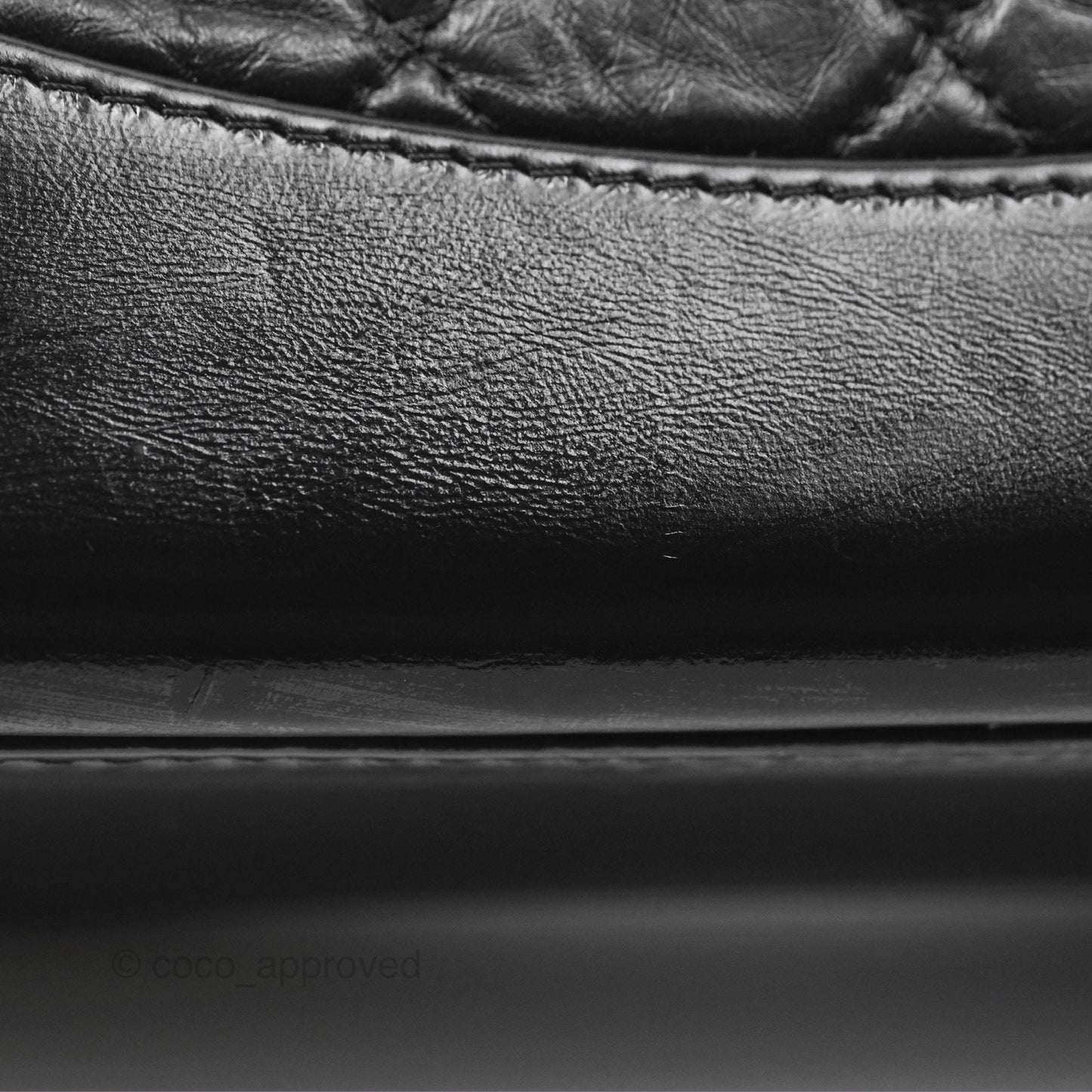 Chanel Small Gabrielle Backpack Black Aged Calfskin
