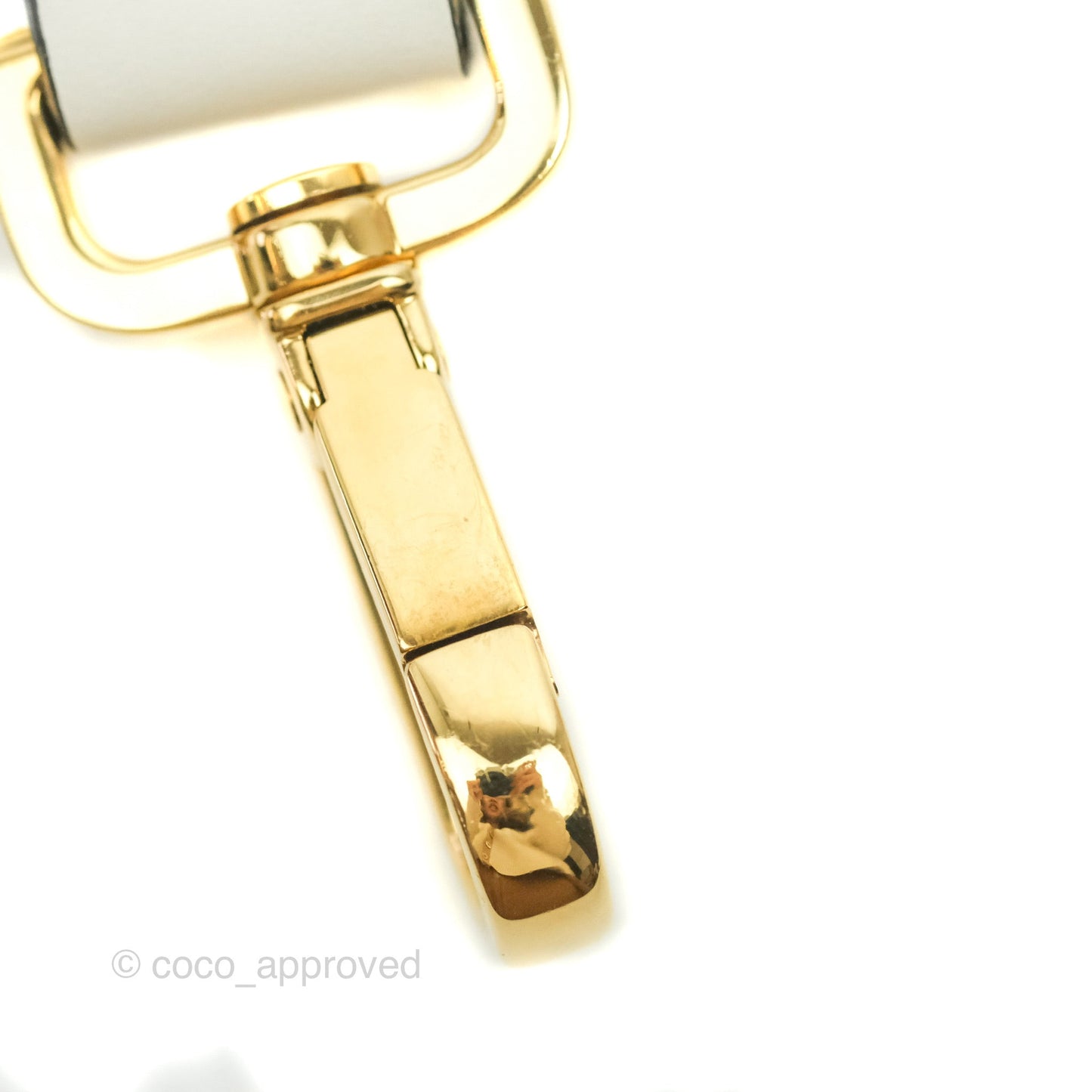 Fendi Strap You White Ribbon Shoulder Strap