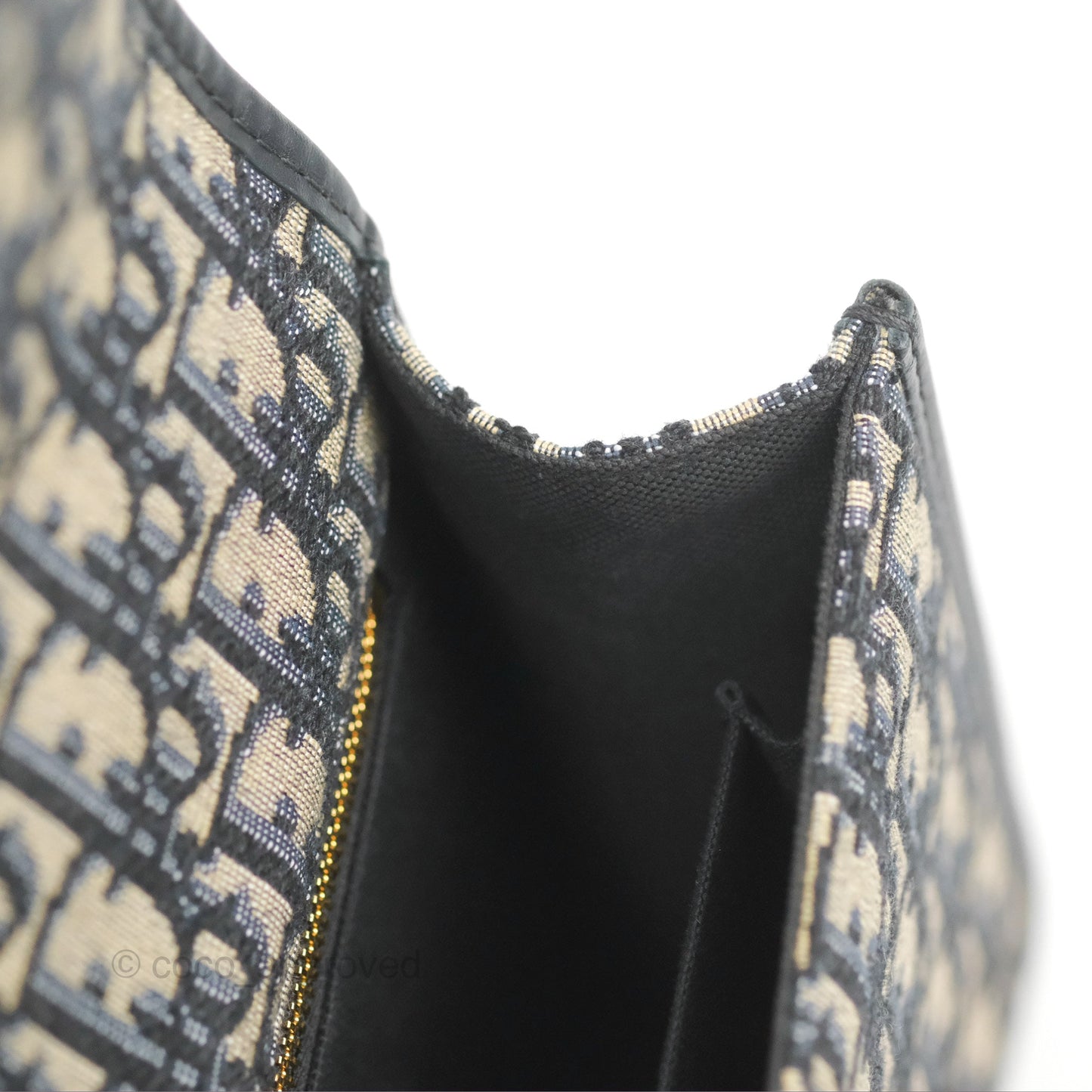 Dior 30 Montaigne Bag Blue Dior Oblique Jacquard