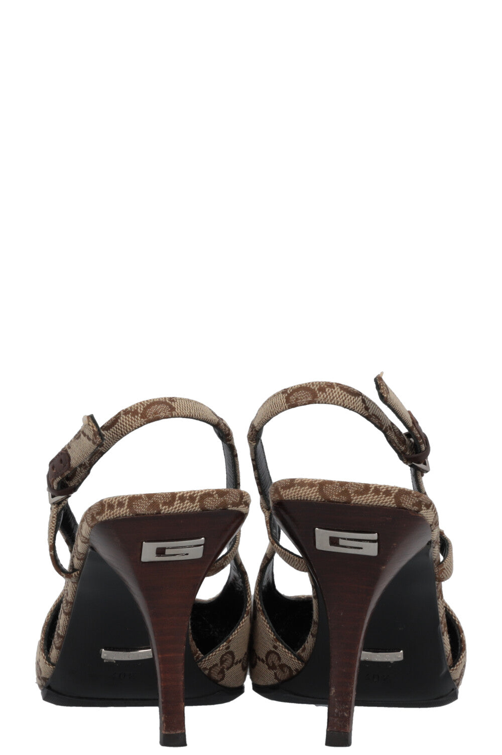 Luxury Gucci Trending 2025 GG Supreme Slingback Heels