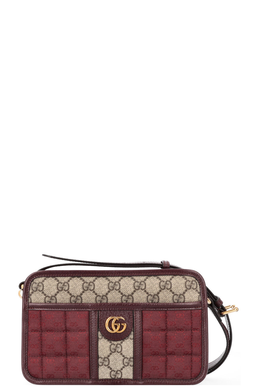 Luxury Gucci Trending 2025 GG Supreme Crossbody Bag Red