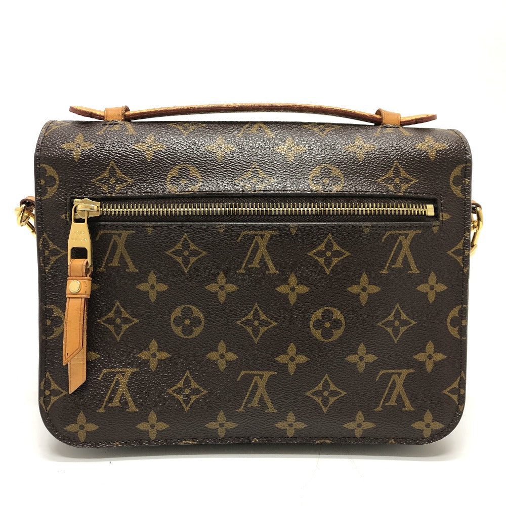 LOUIS VUITTON Handbag M40780 Monogram canvas Brown Monogram Pochette Metis MM Women