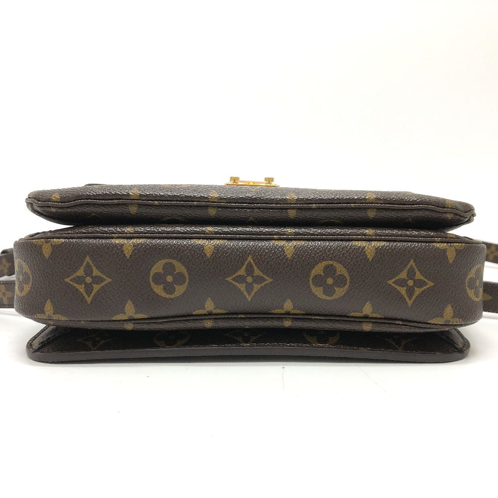 LOUIS VUITTON Handbag M40780 Monogram canvas Brown Monogram Pochette Metis MM Women