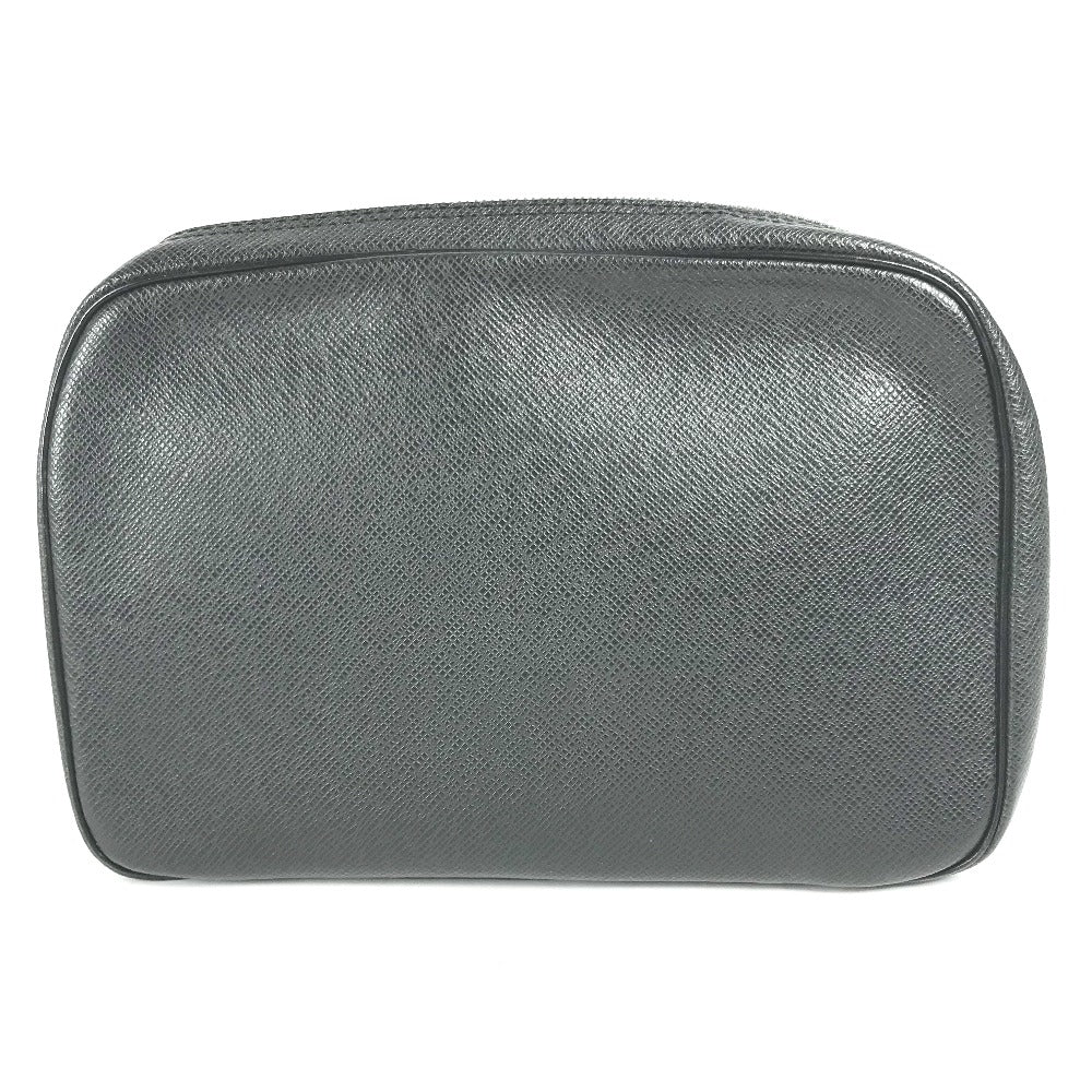 LOUIS VUITTON business bag M30212 Taiga Leather black Taiga Truth Cracking Tat GM mens
