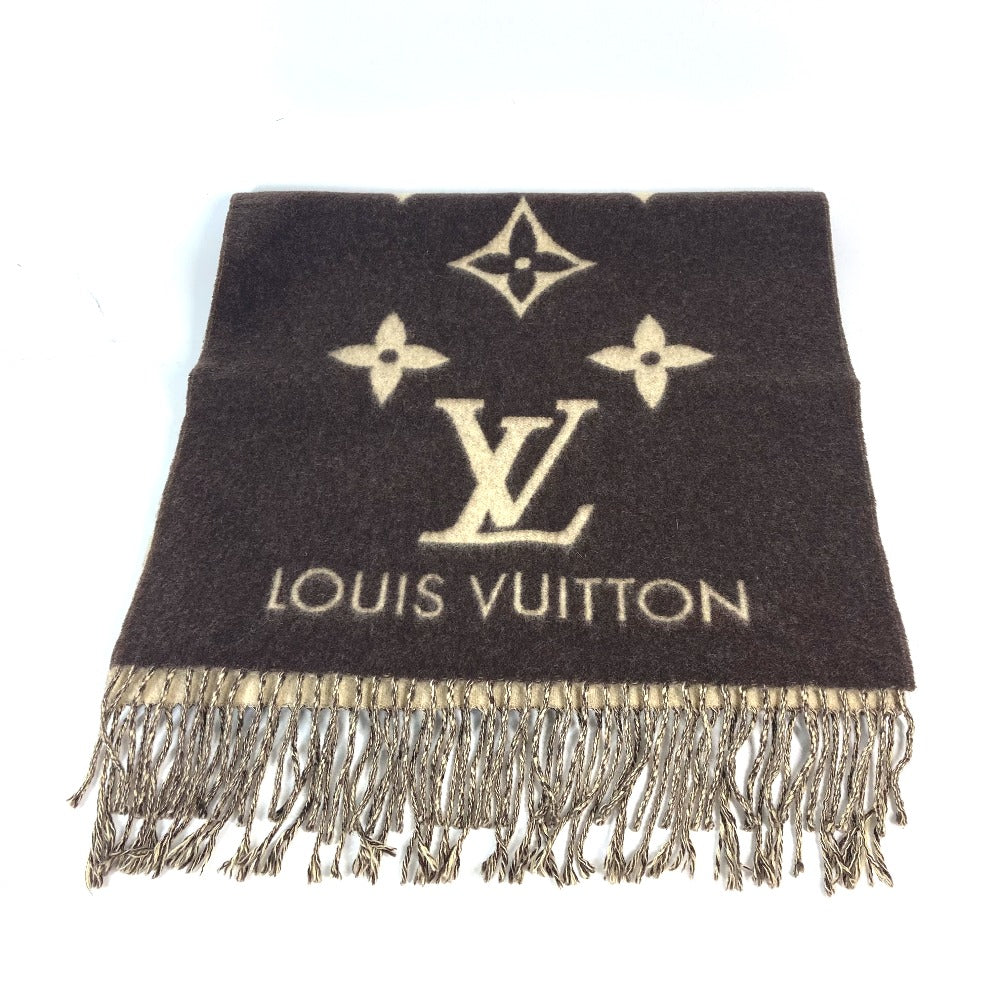 LOUIS VUITTON Scarf M71041 cashmere Brown Escalp Reykjavik