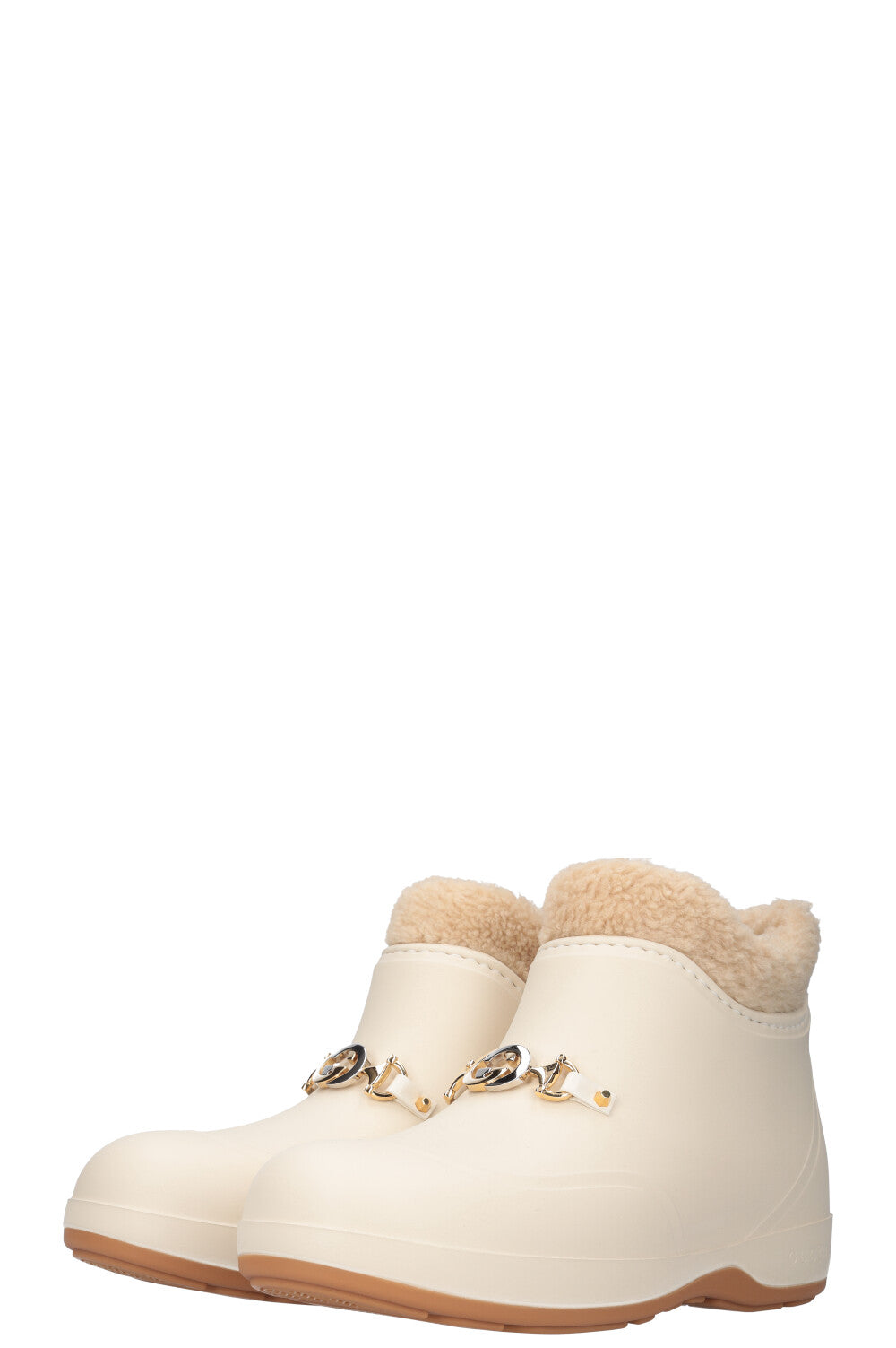 Luxury Gucci Trending 2025 Zumi Rubber Boots Beige
