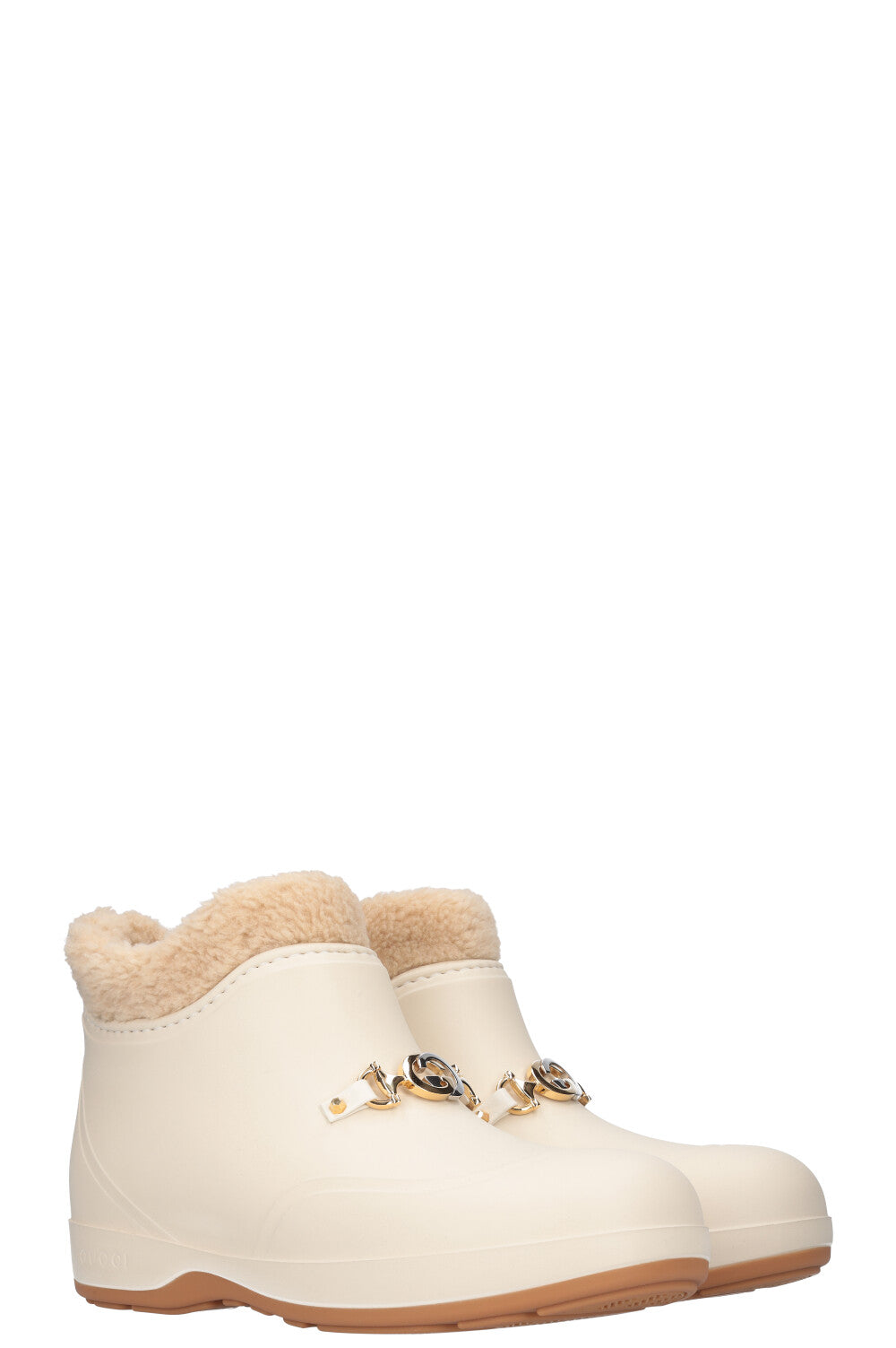 Luxury Gucci Trending 2025 Zumi Rubber Boots Beige