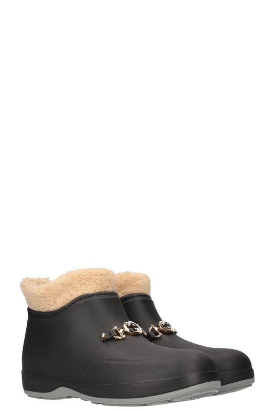 Luxury Gucci Trending 2025 Zumi Rubber Boots Black