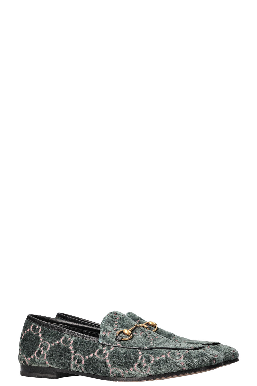 Luxury Gucci Trending 2025 Jordaan Loafers Sage