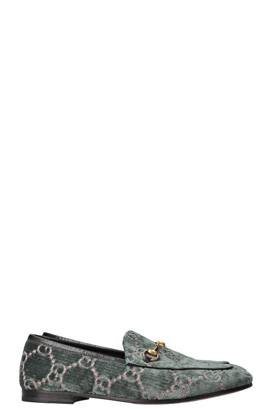 Luxury Gucci Trending 2025 Jordaan Loafers Sage