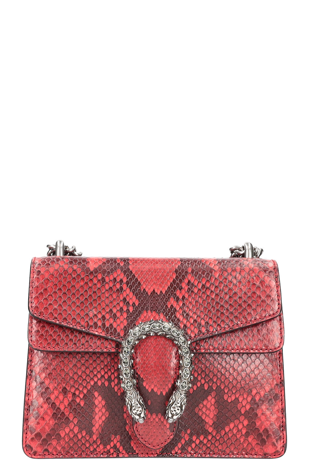 Luxury Gucci Trending 2025 Dionysus Bag Mini Phyton Red