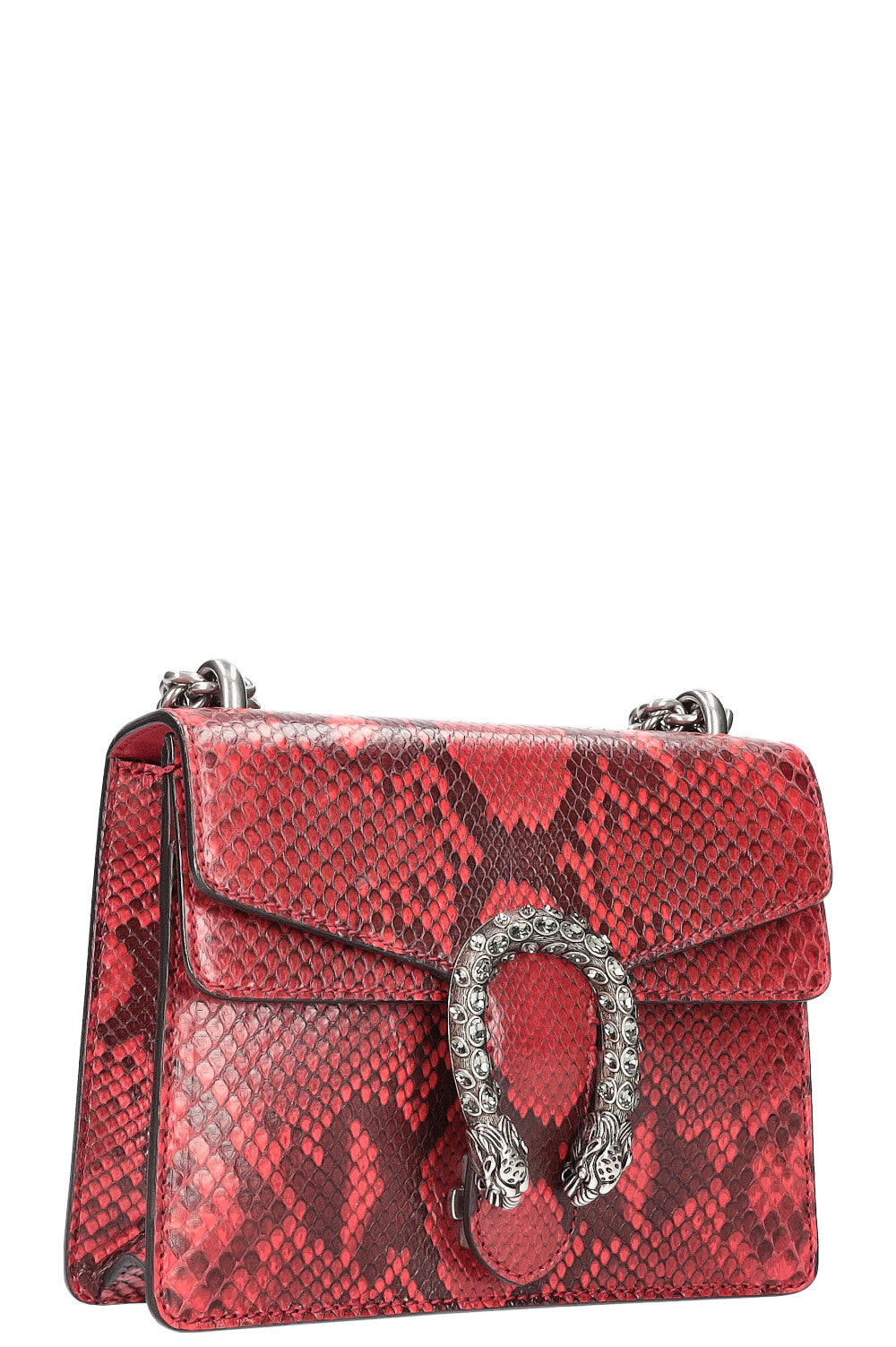 Luxury Gucci Trending 2025 Dionysus Bag Mini Phyton Red