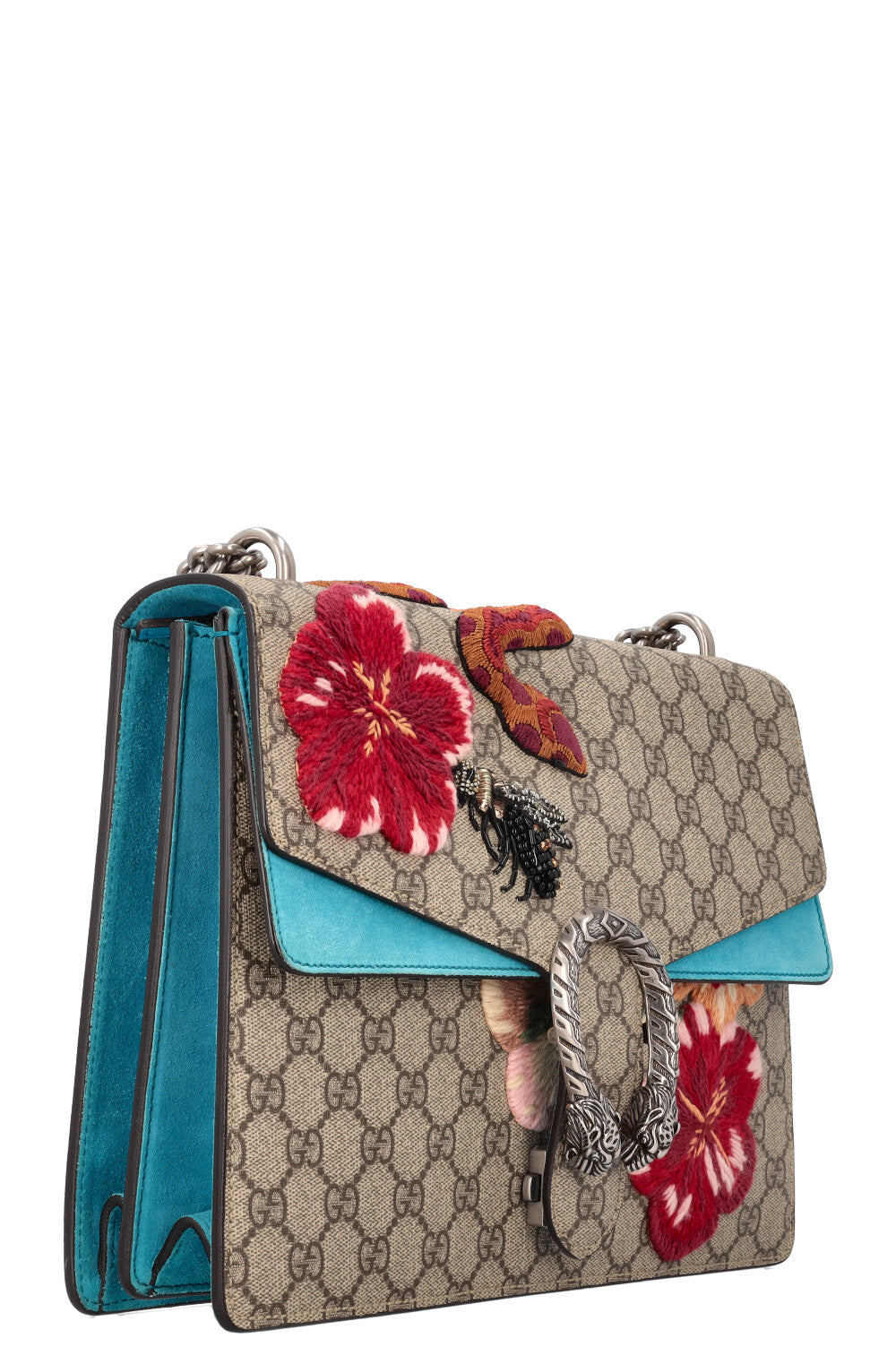 Luxury Gucci Trending 2025 Snake Embroidered Dionysus Bag