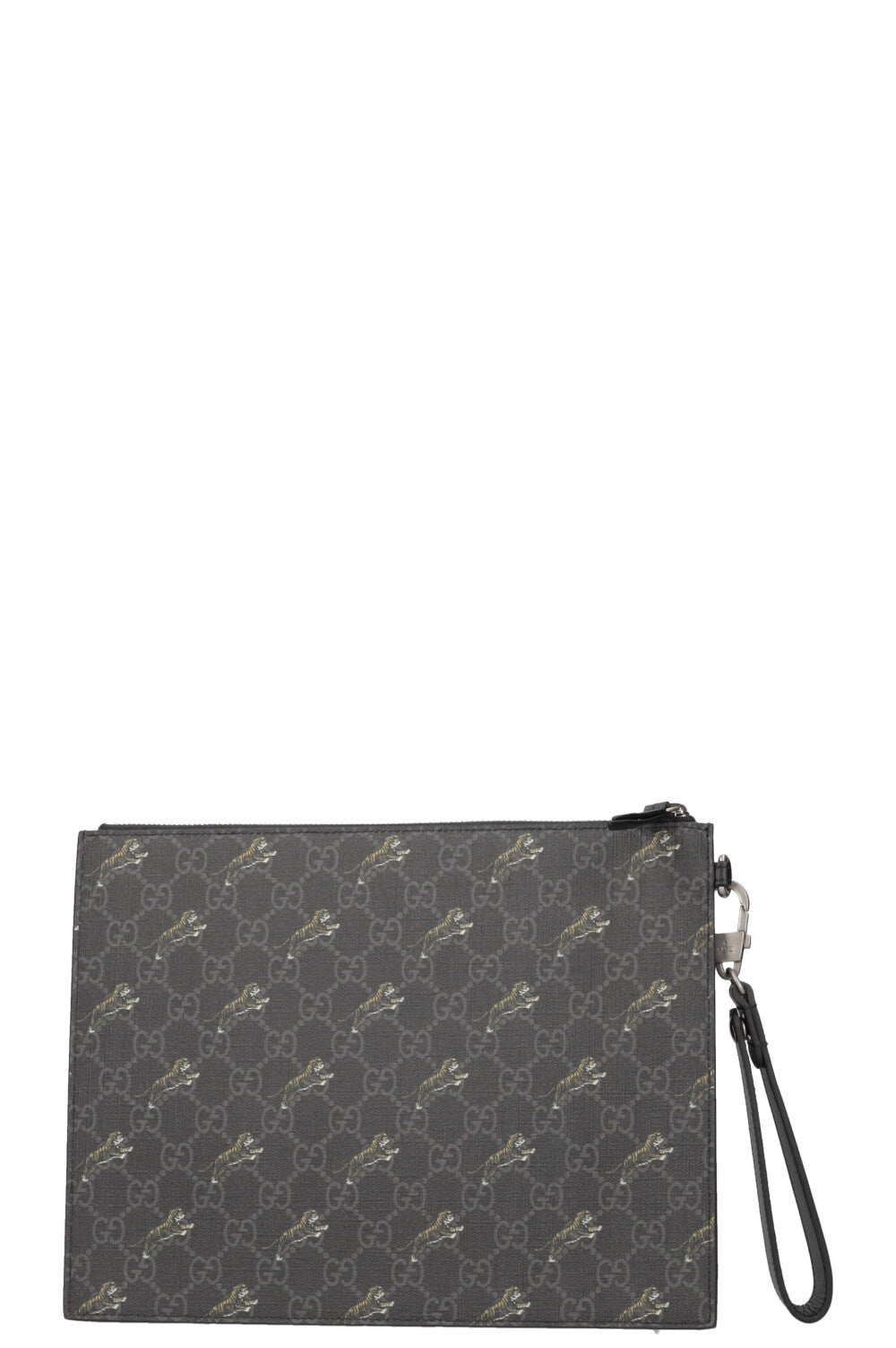 Luxury Gucci Trending 2025 GG Supreme Tiger Pouch with Strap