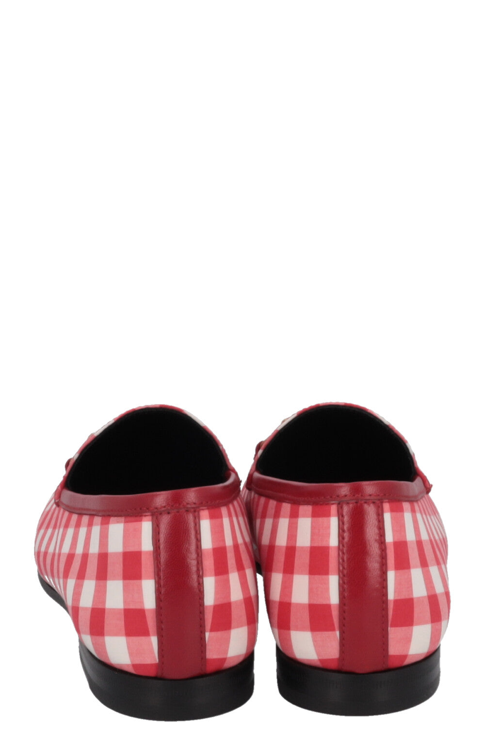 Luxury Gucci Trending 2025 Jordaan Loafer Vichy Red White