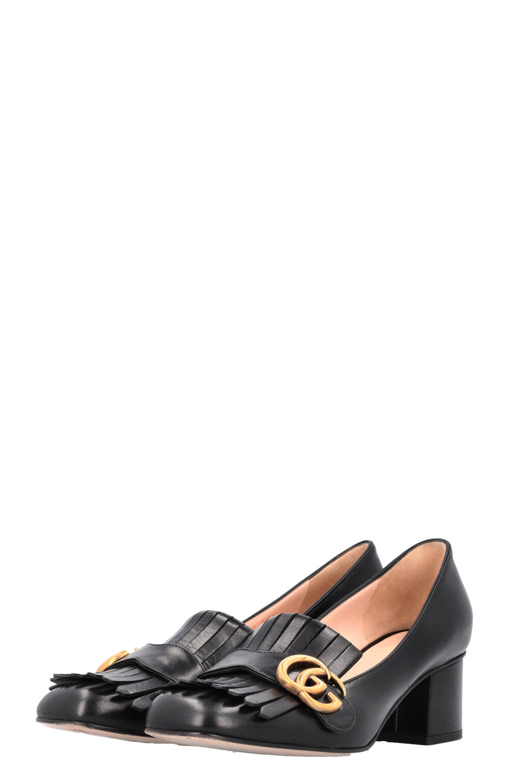 Luxury Gucci Trending 2025 Marmont Heels Black