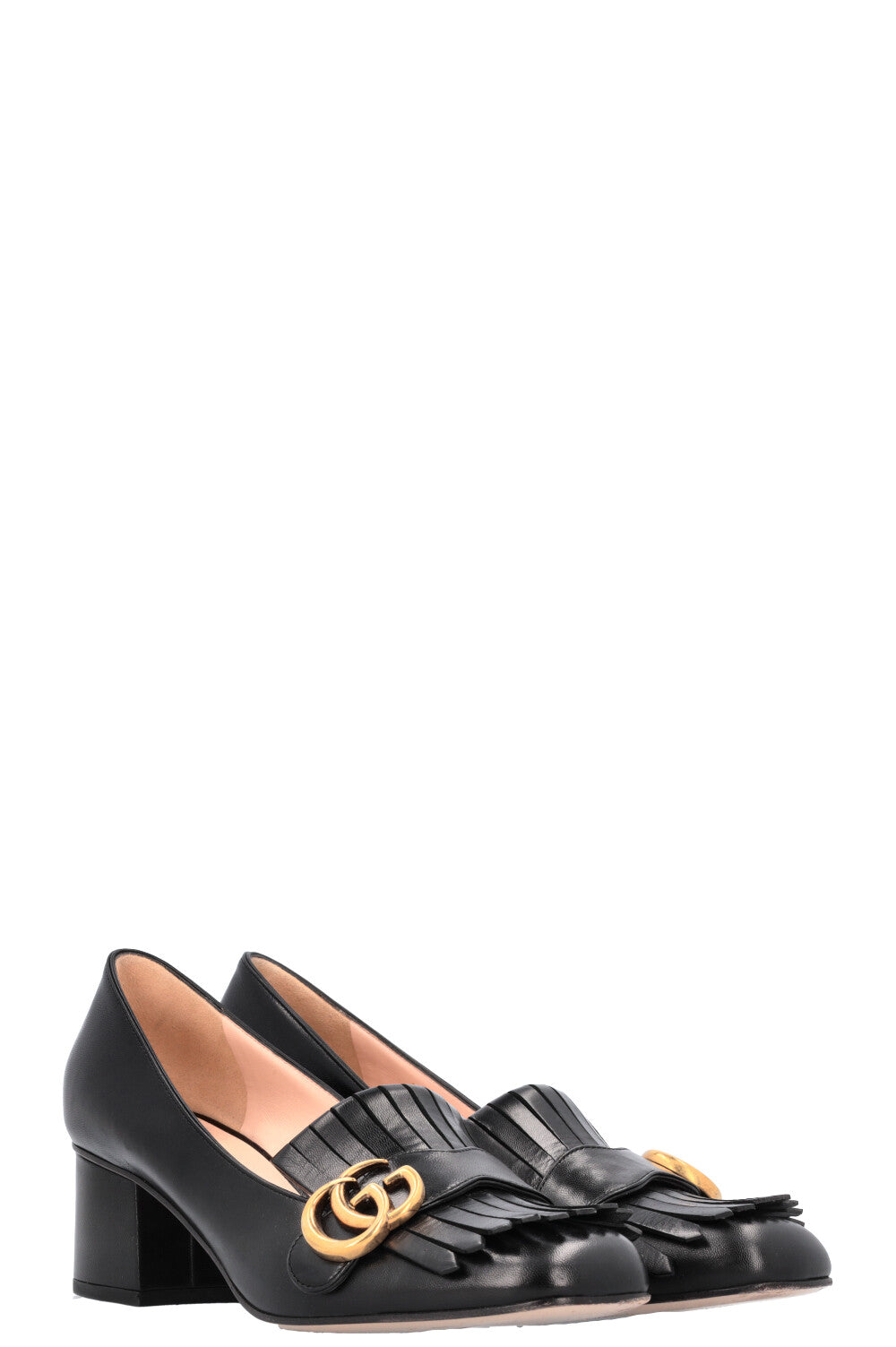 Luxury Gucci Trending 2025 Marmont Heels Black