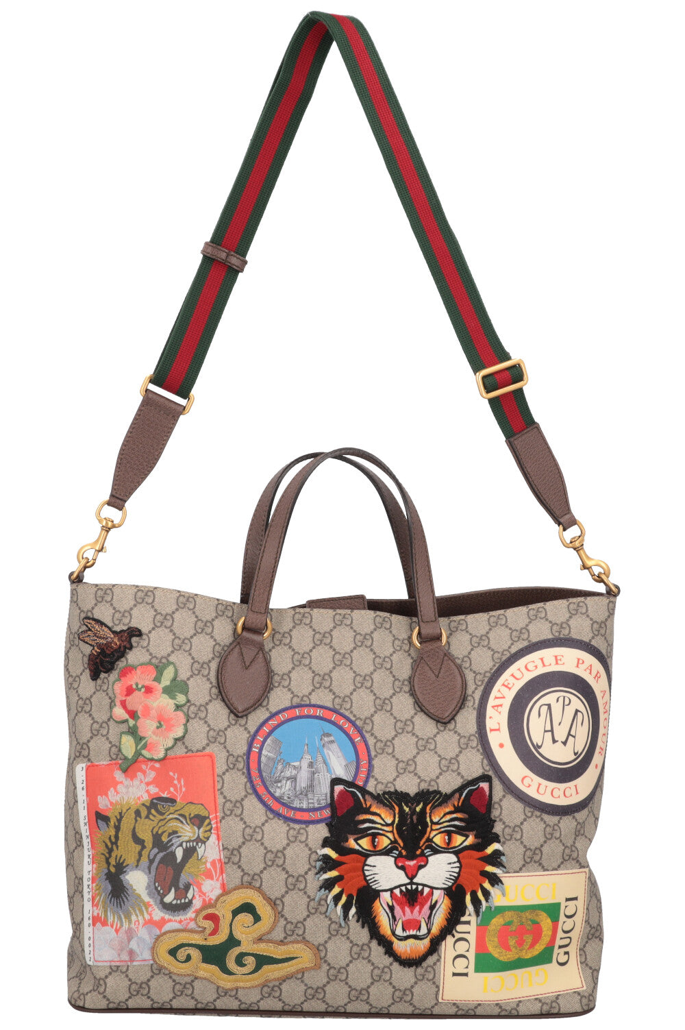 Luxury Gucci Trending 2025 Convertible Tote Bag GG Supreme