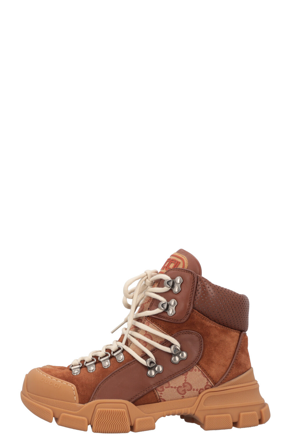 Luxury Gucci Trending 2025 Flashtrek High Top Boots Supreme Canvas