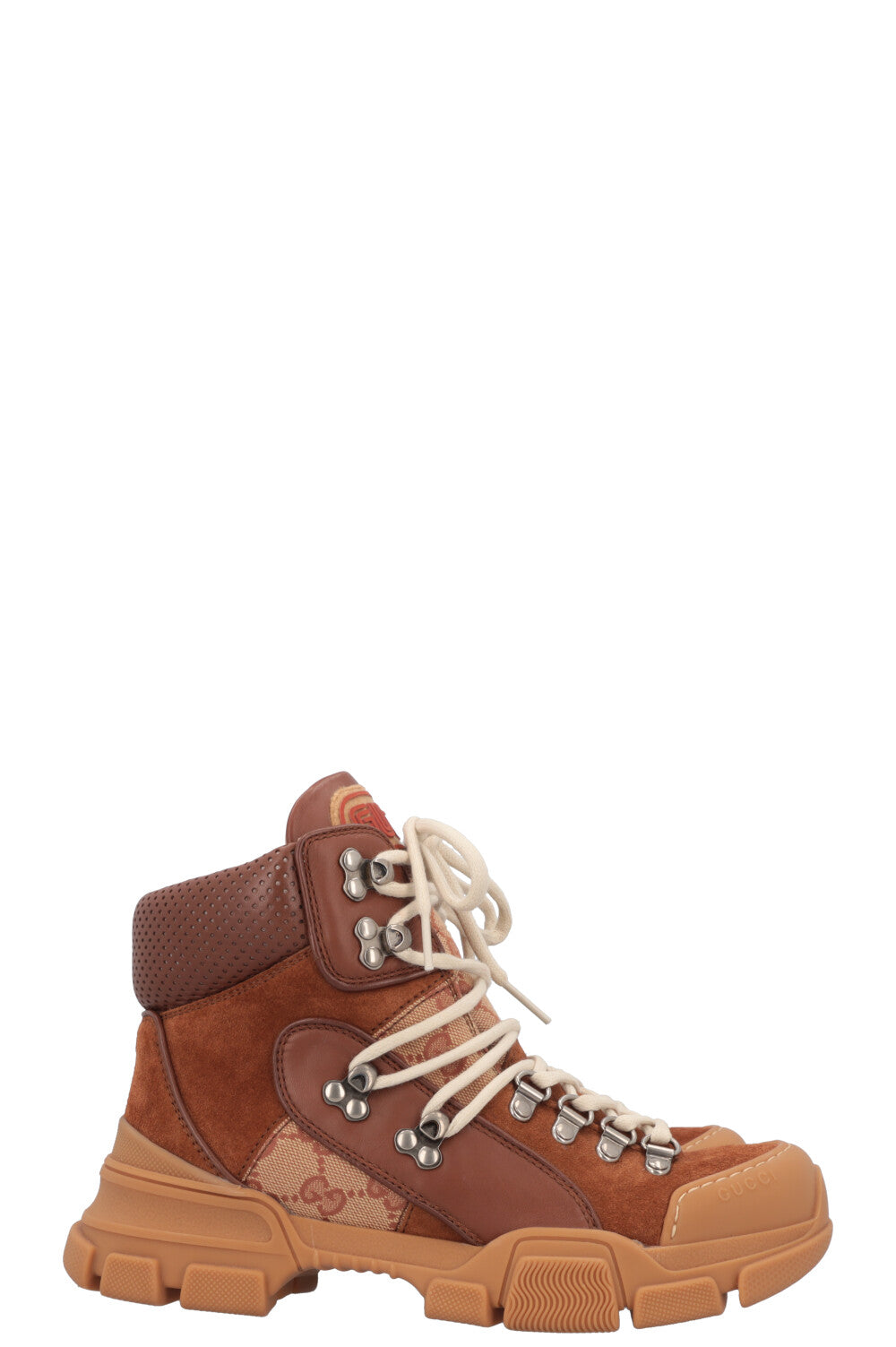 Luxury Gucci Trending 2025 Flashtrek High Top Boots Supreme Canvas