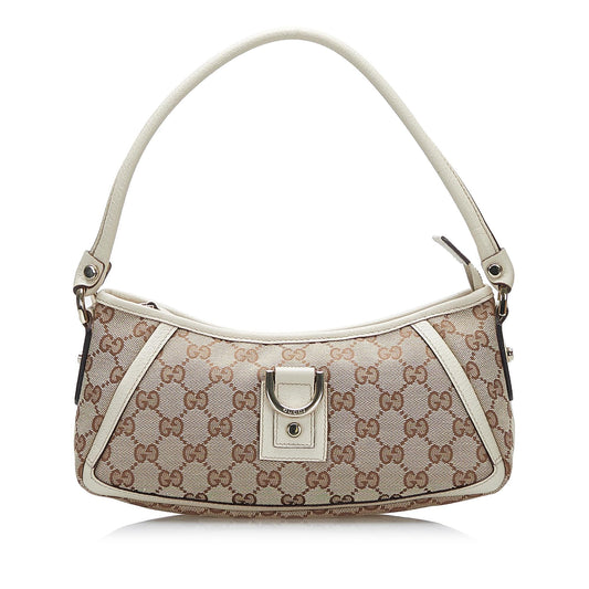 Gucci Abbey GG Canvas Baguette (SHG-37192)