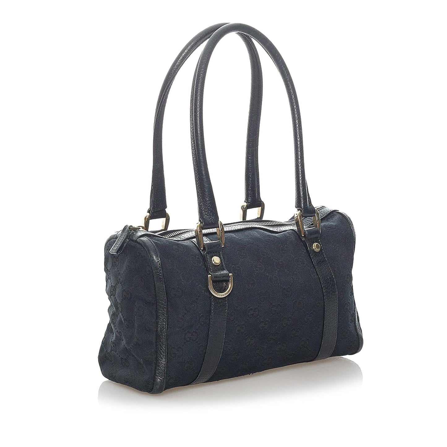 Gucci Abbey GG Canvas Boston Bag (SHG-32698)
