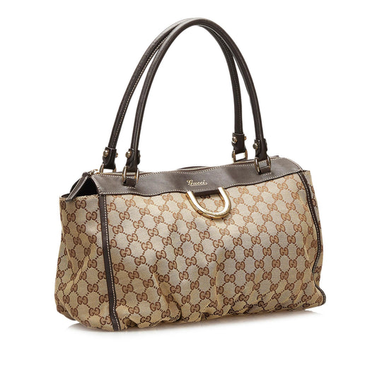 Gucci Abbey GG Canvas Shoulder Bag (SHG-35422)