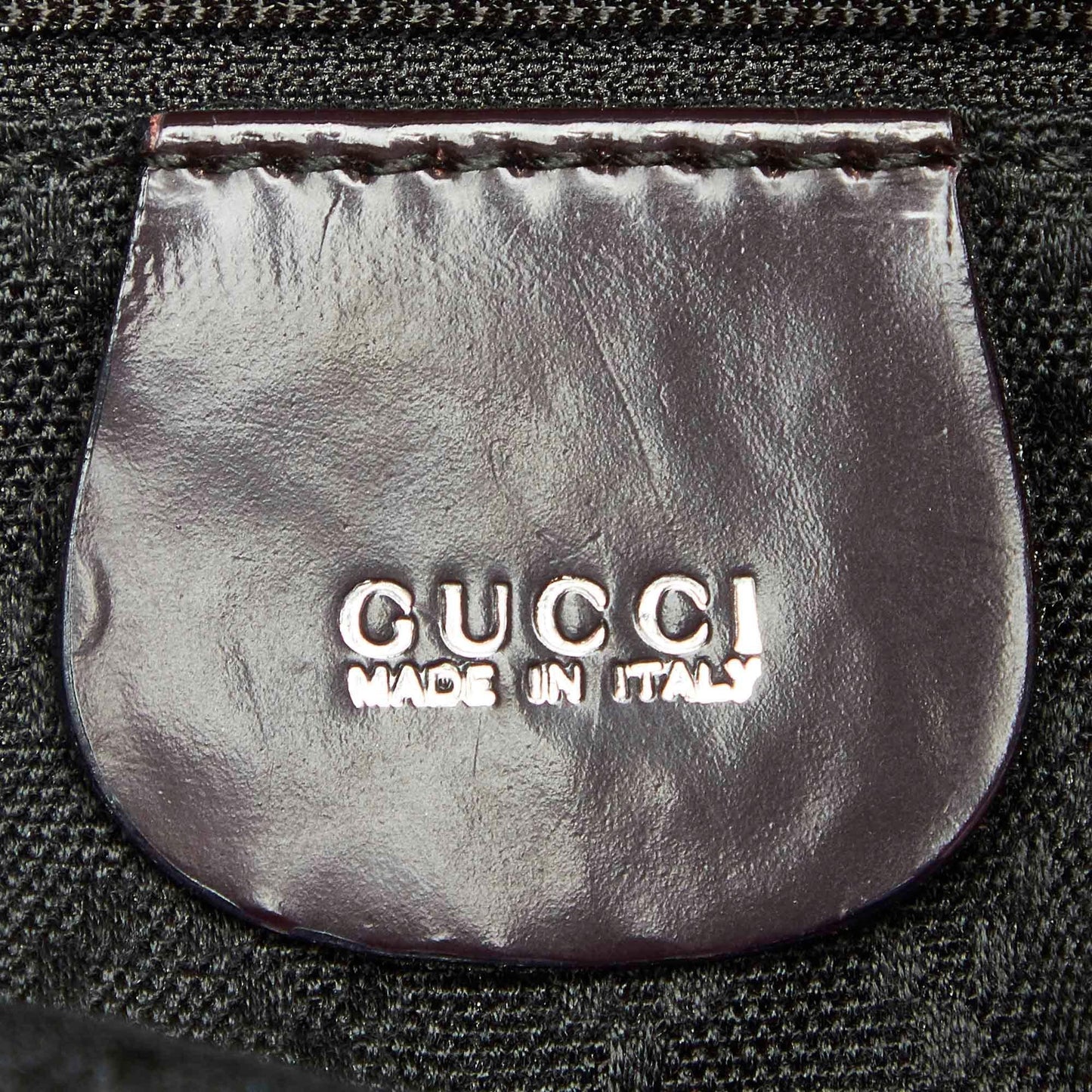 Gucci Bamboo Canvas Drawstring Backpack (SHG-32364)
