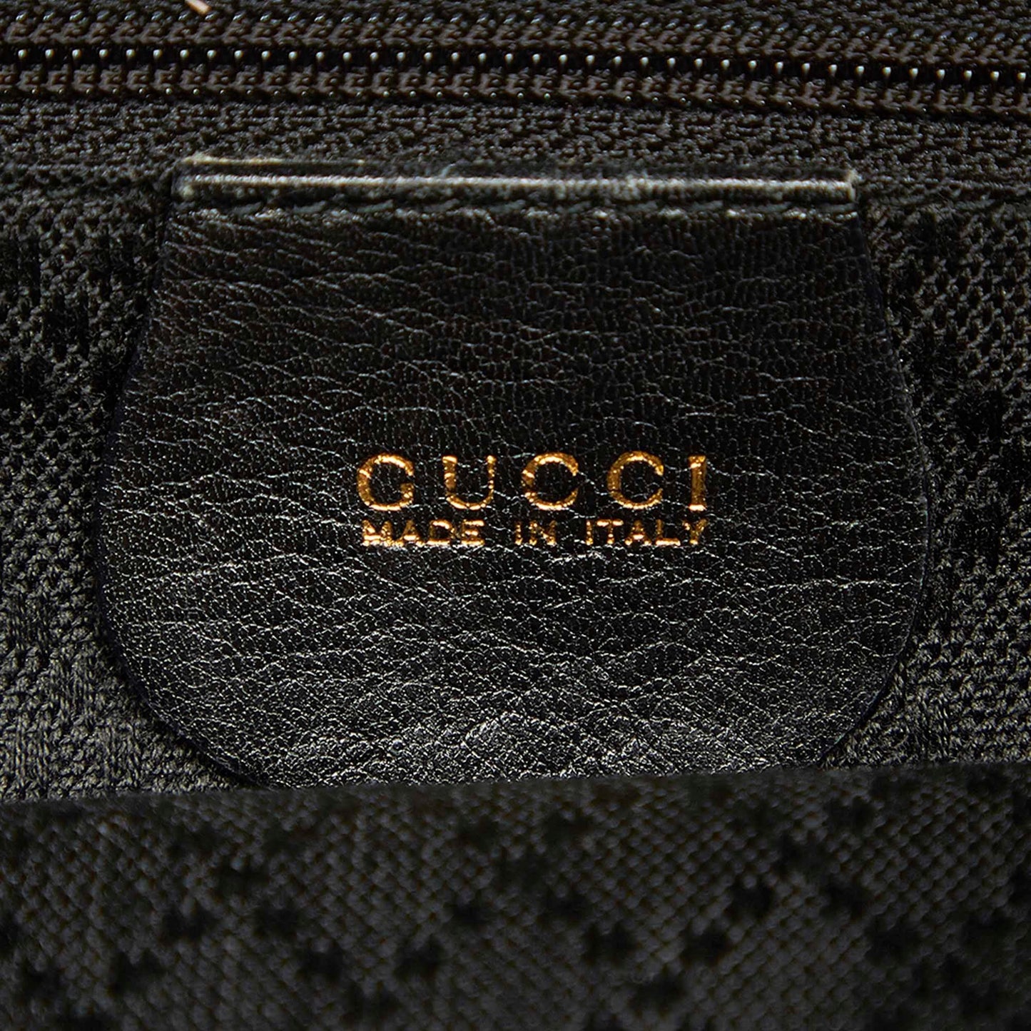 Gucci Bamboo Drawstring Leather Backpack (SHG-22299)