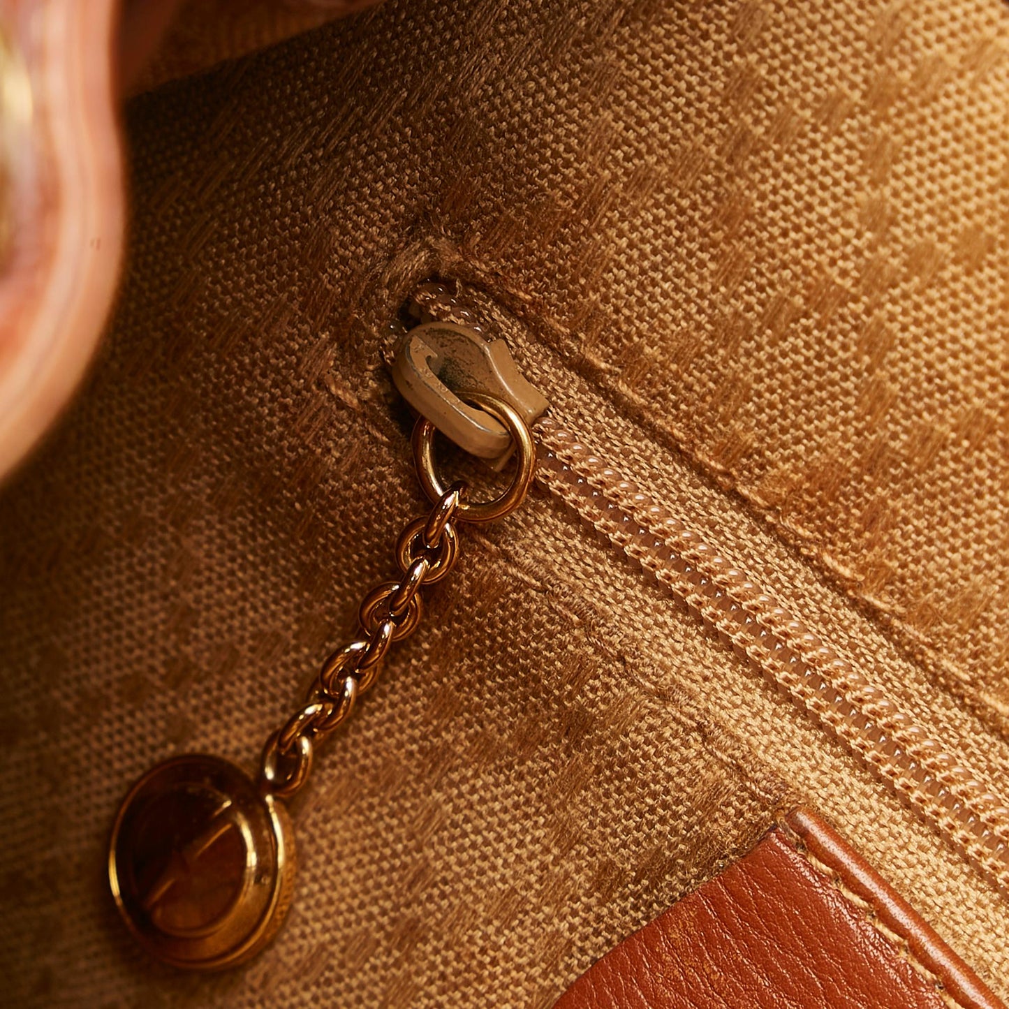 Gucci Bamboo Drawstring Leather Backpack (SHG-34099)
